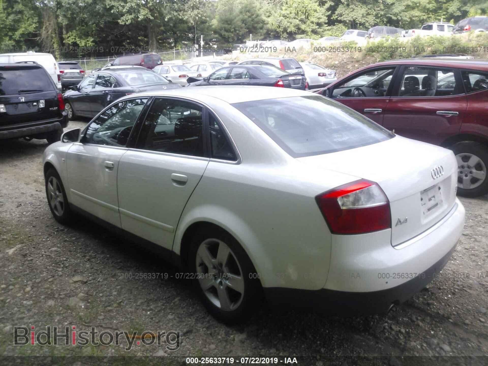 2002 AUDI A4 - VIN: WAULT68E72A130195 - Фото 3