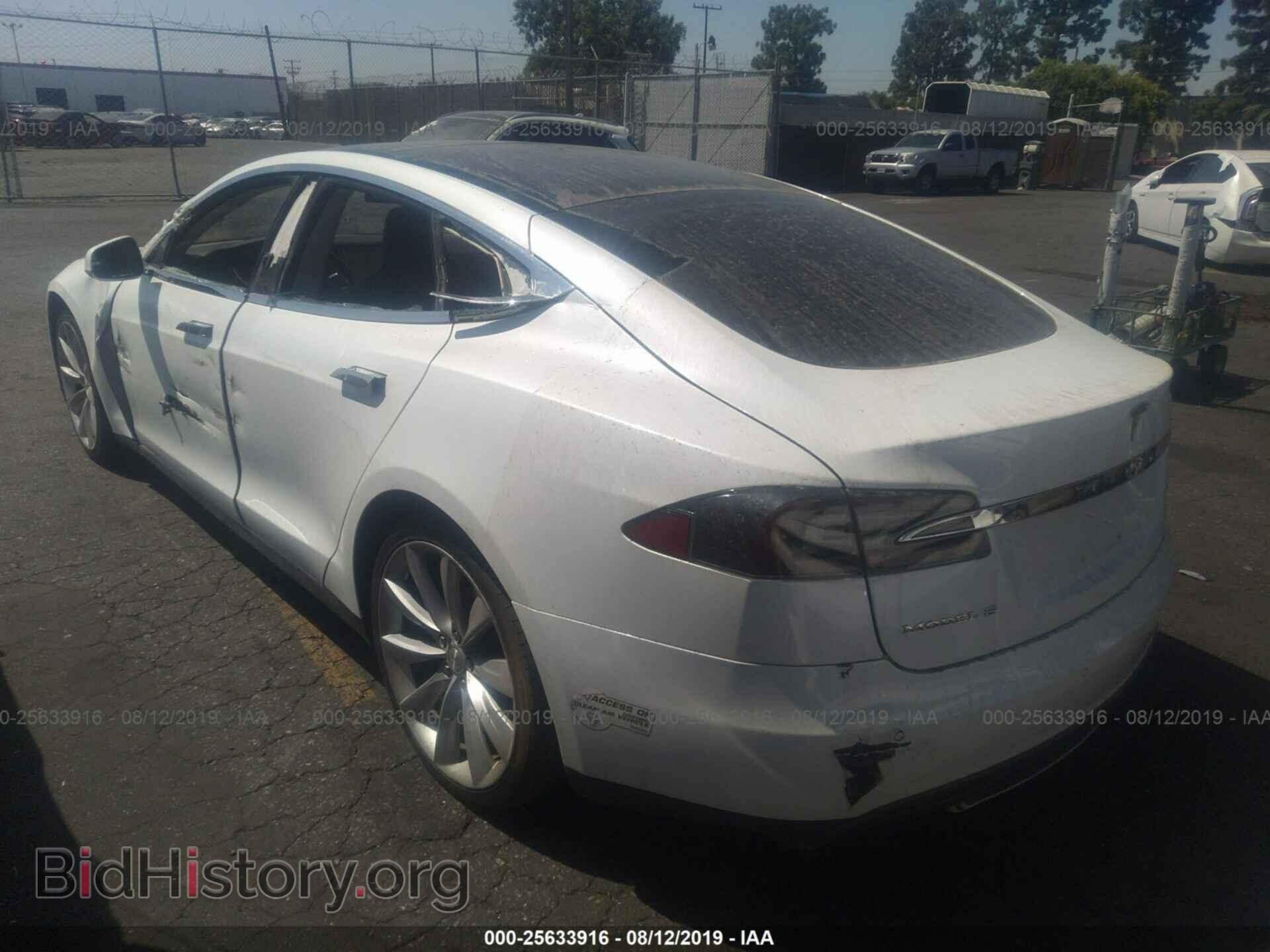 2014 TESLA MODEL S - VIN: 5YJSA1H13EFP30714 - Photo 3