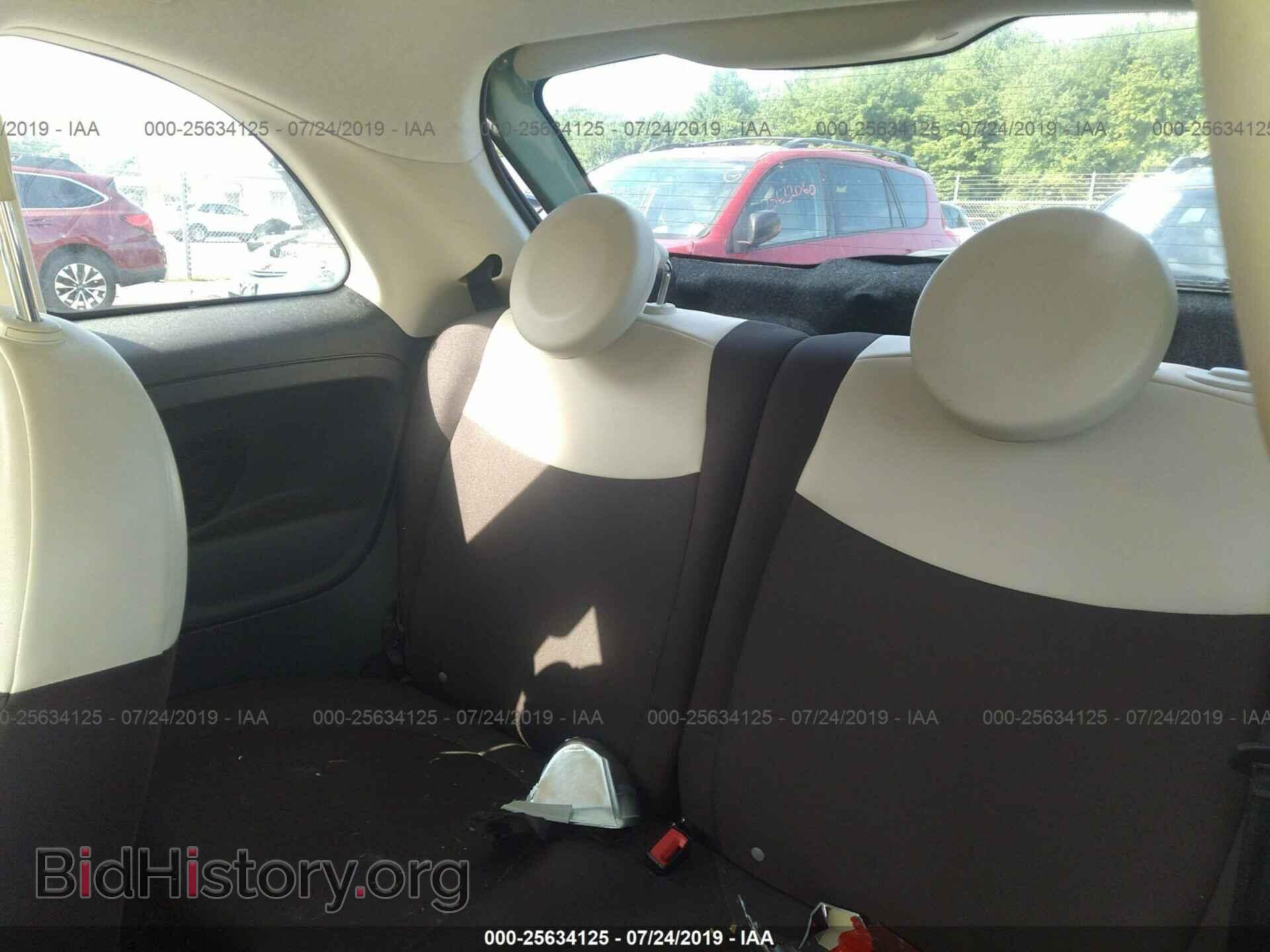 2012 FIAT 500 - VIN: 3C3CFFAR5CT280554 - Фото 8