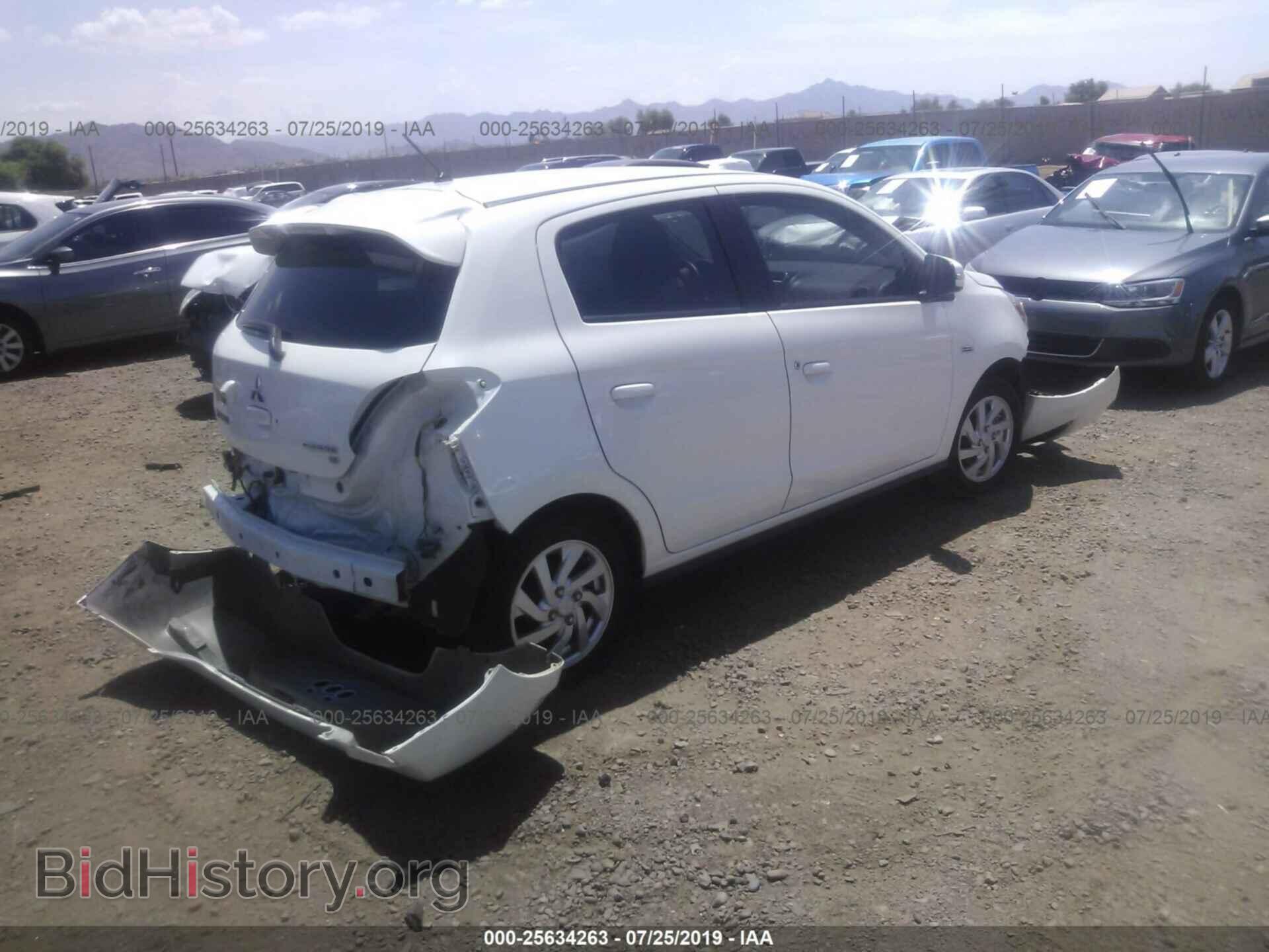 2017 MITSUBISHI MIRAGE - VIN: ML32A4HJ6HH011949 - Фото 4
