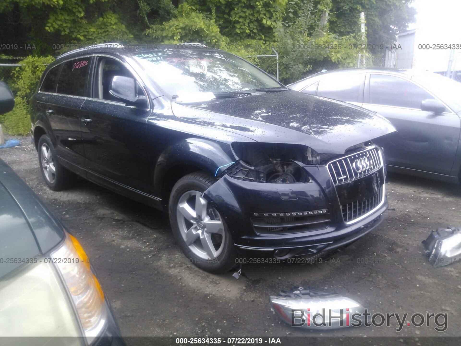 Photo WA1LMAFE0CD008360 - AUDI Q7 2012