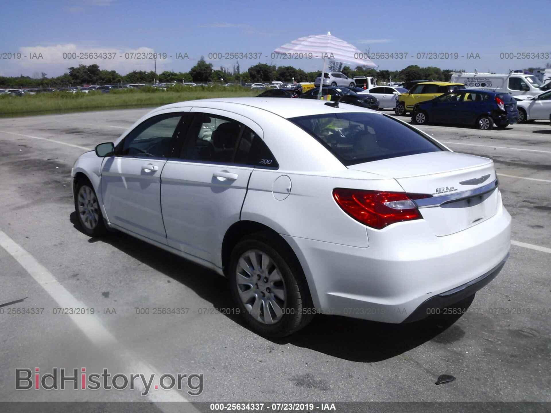 2012 CHRYSLER 200 - VIN: 1C3CCBAB3CN167027 - Фото 3