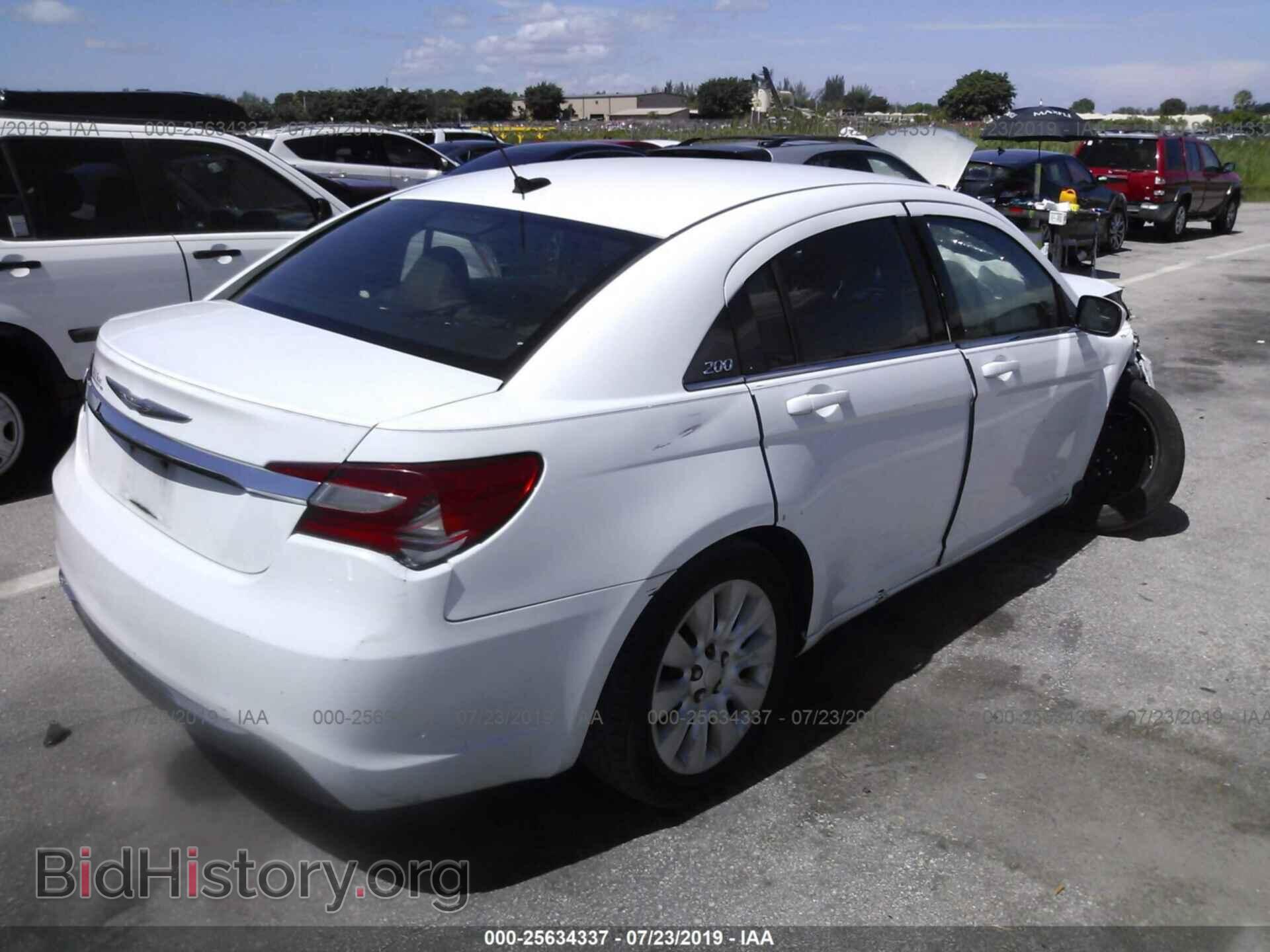 2012 CHRYSLER 200 - VIN: 1C3CCBAB3CN167027 - Фото 4