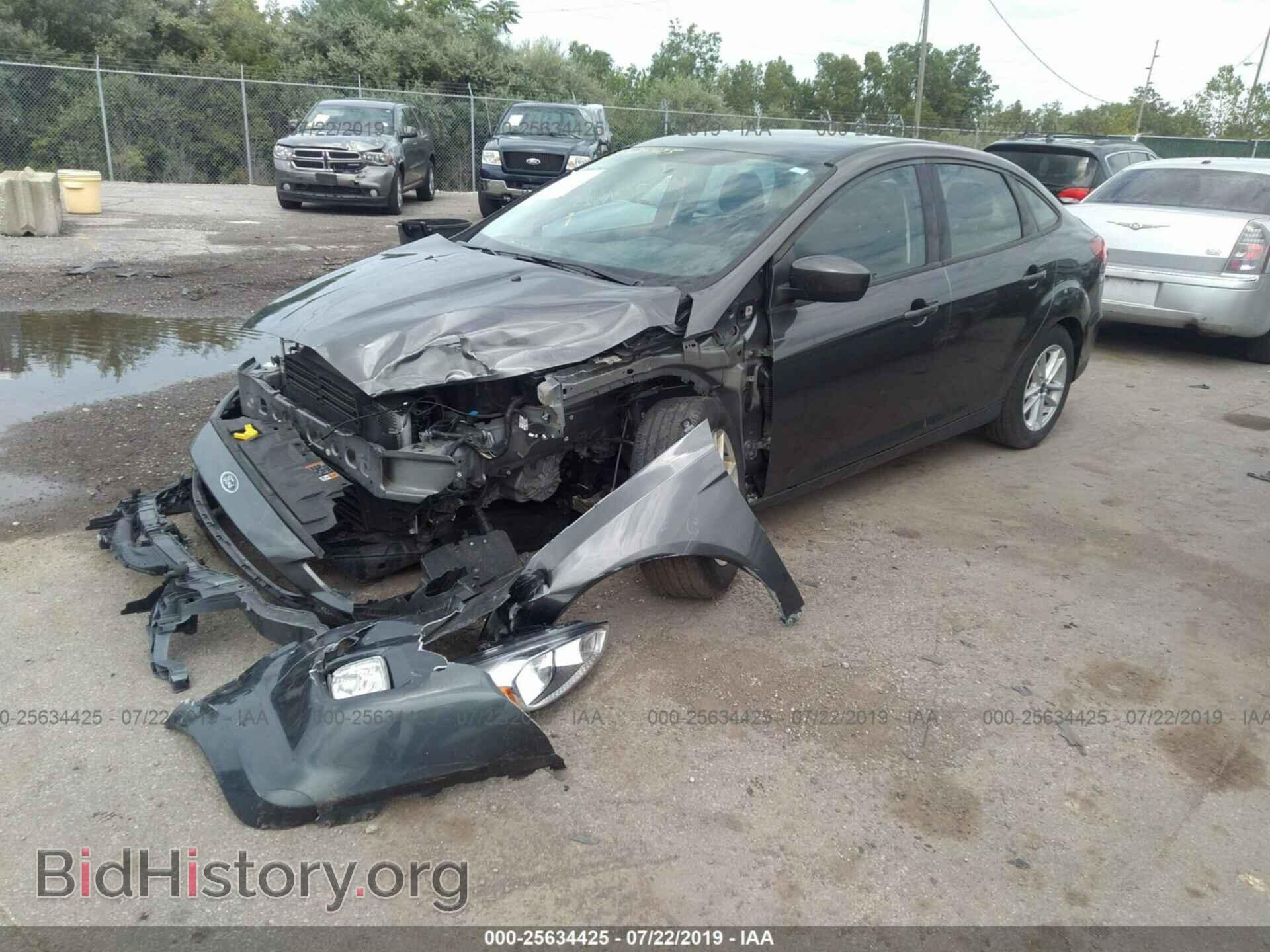 2018 FORD FOCUS - VIN: 1FADP3F21JL276474 - Фото 2