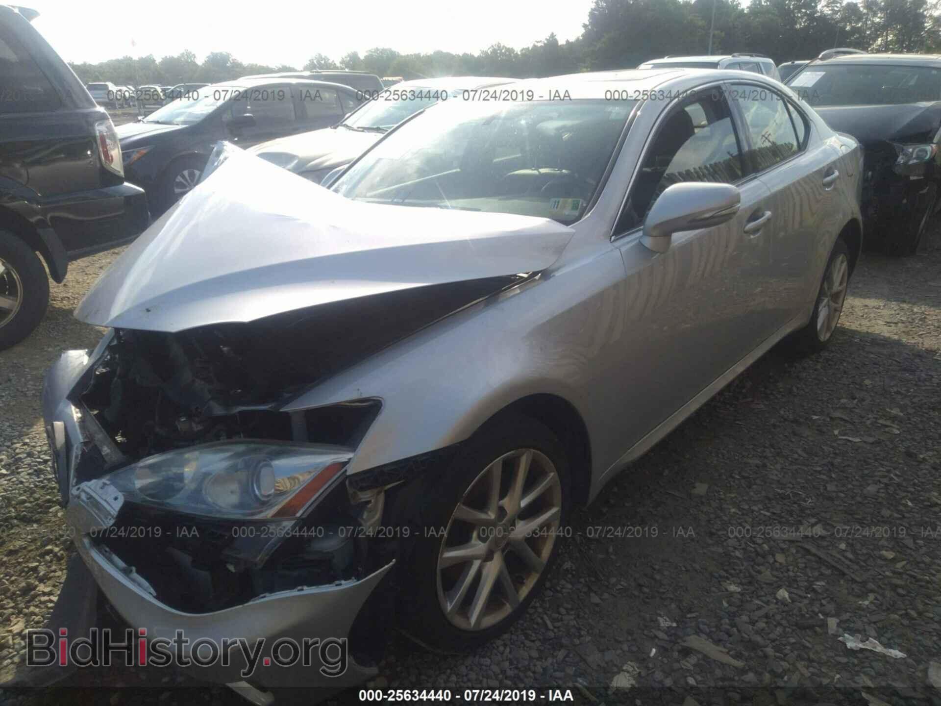 2012 LEXUS IS - VIN: JTHCF5C22C5054735 - Фото 2
