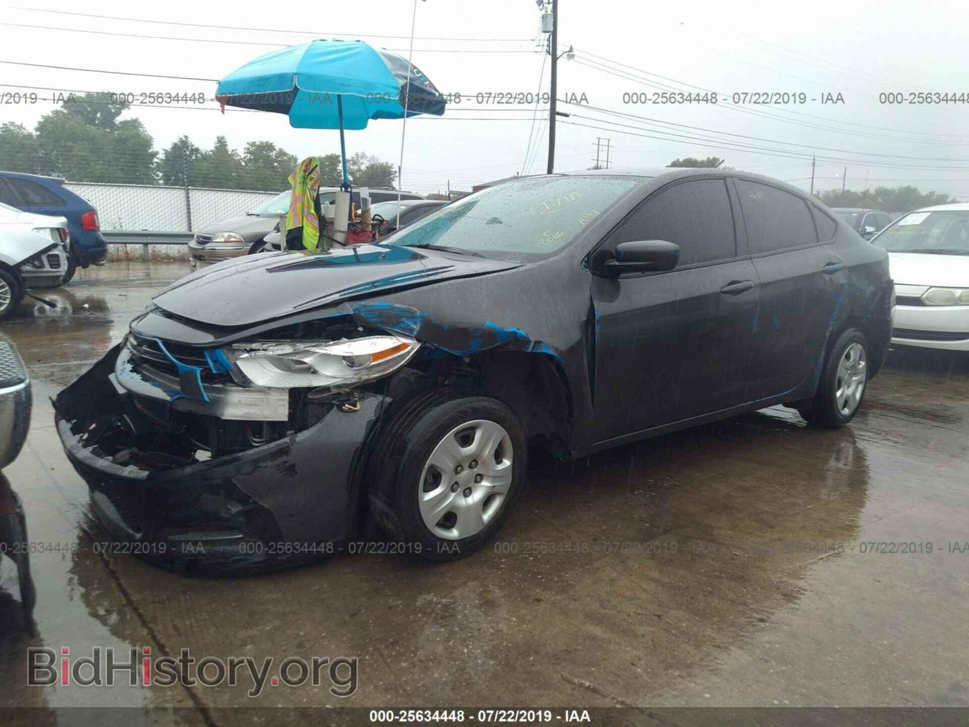 2016 DODGE DART - VIN: 1C3CDFAA6GD516849 - Фото 2