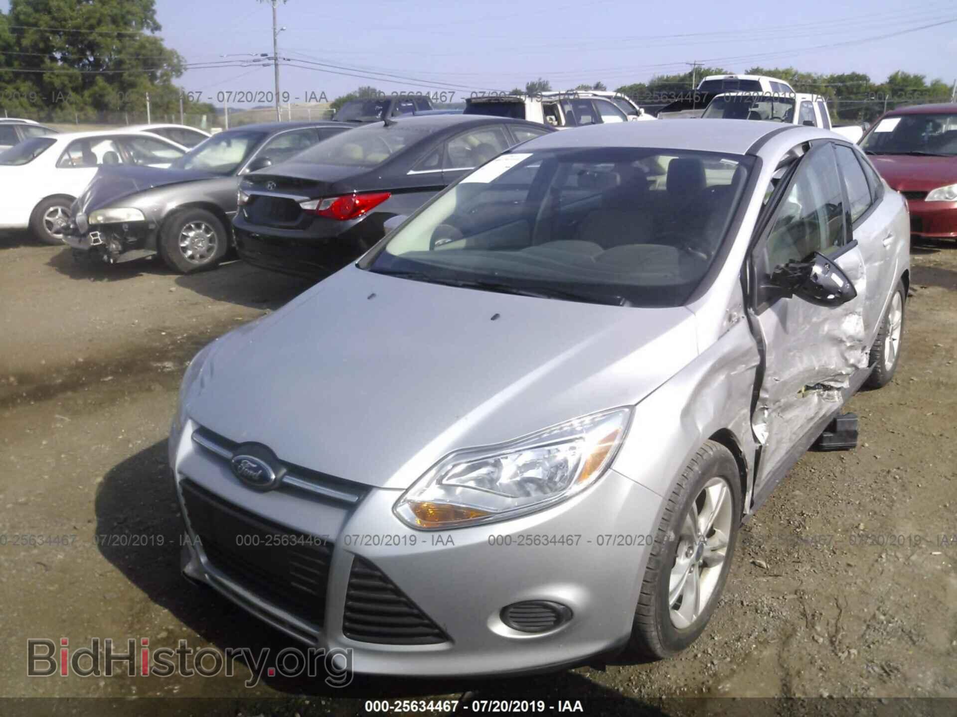 2014 FORD FOCUS - VIN: 1FADP3F26EL436225 - Фото 2