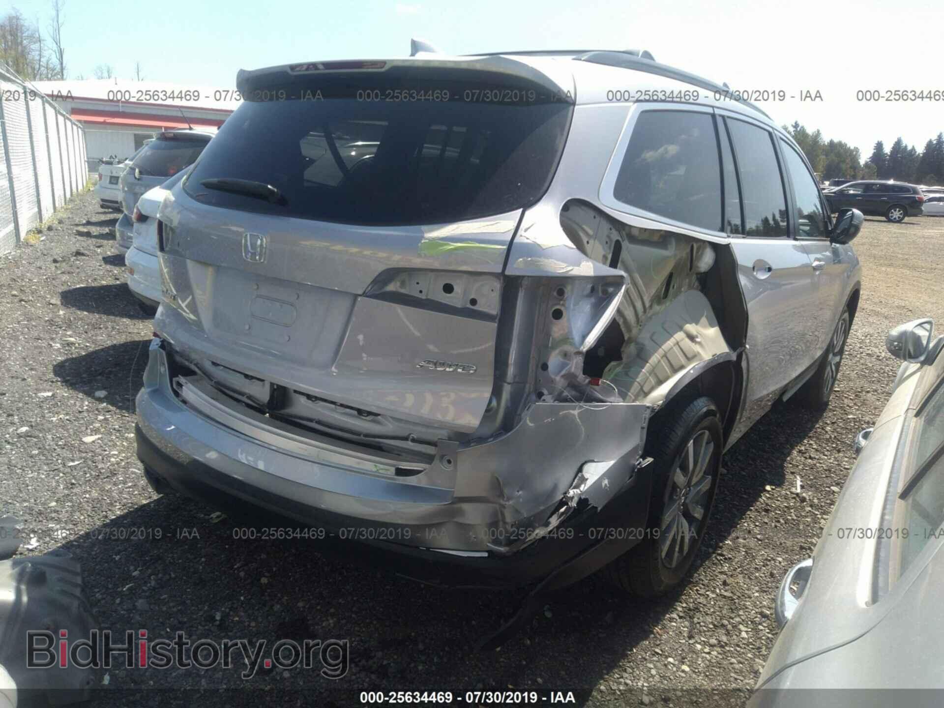 2019 HONDA PILOT - VIN: 5FNYF6H51KB039351 - Фото 4
