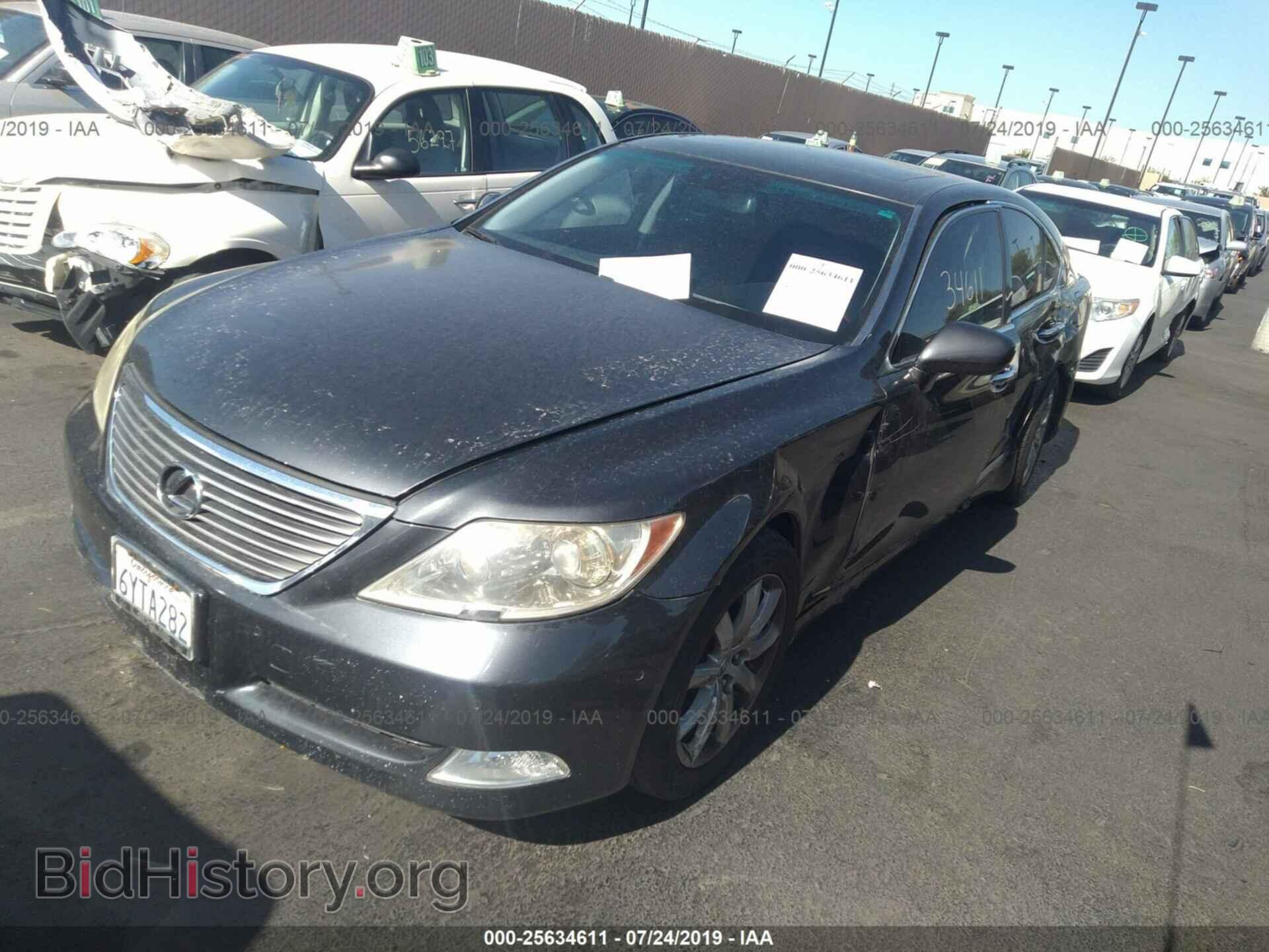2007 LEXUS LS - VIN: JTHBL46F475010030 - Photo 2
