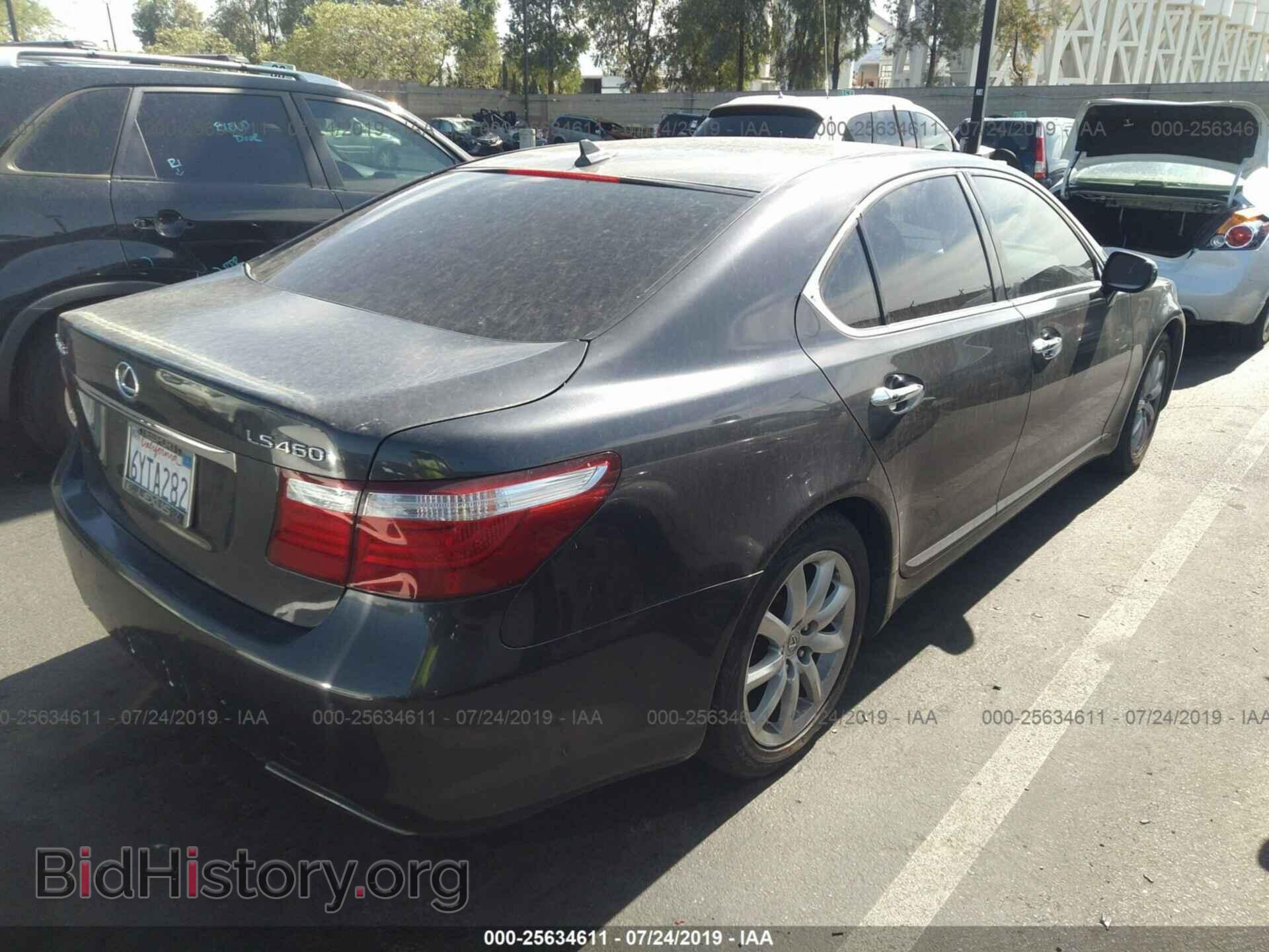 2007 LEXUS LS - VIN: JTHBL46F475010030 - Photo 4