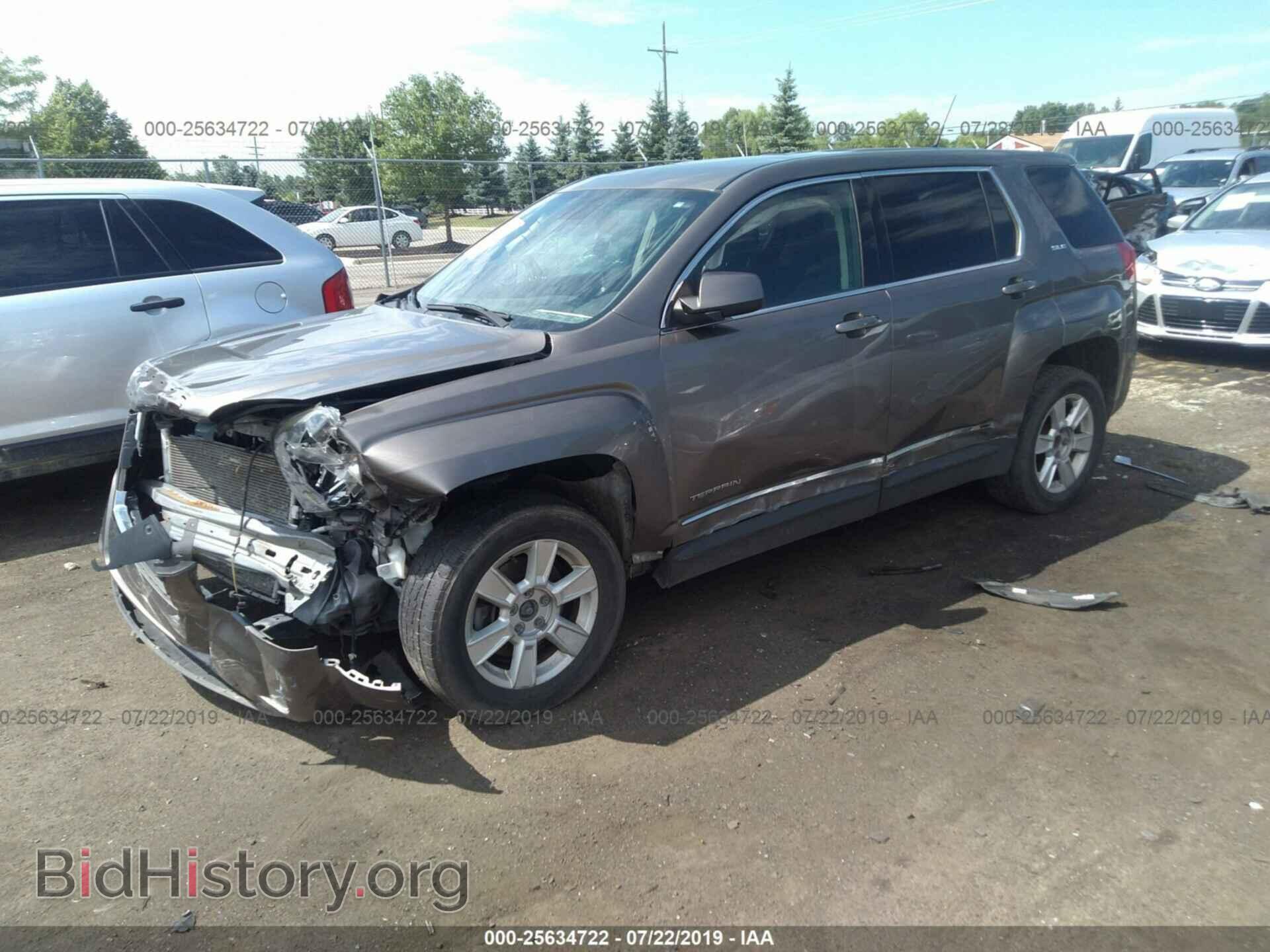 2012 GMC TERRAIN - VIN: 2GKALMEK2C6372789 - Фото 2
