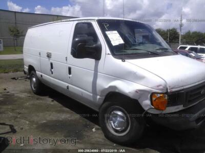 2006 Ford ECONOLINE E250 Van, white — VIN 1FTNE24L66DA46537, IAAI