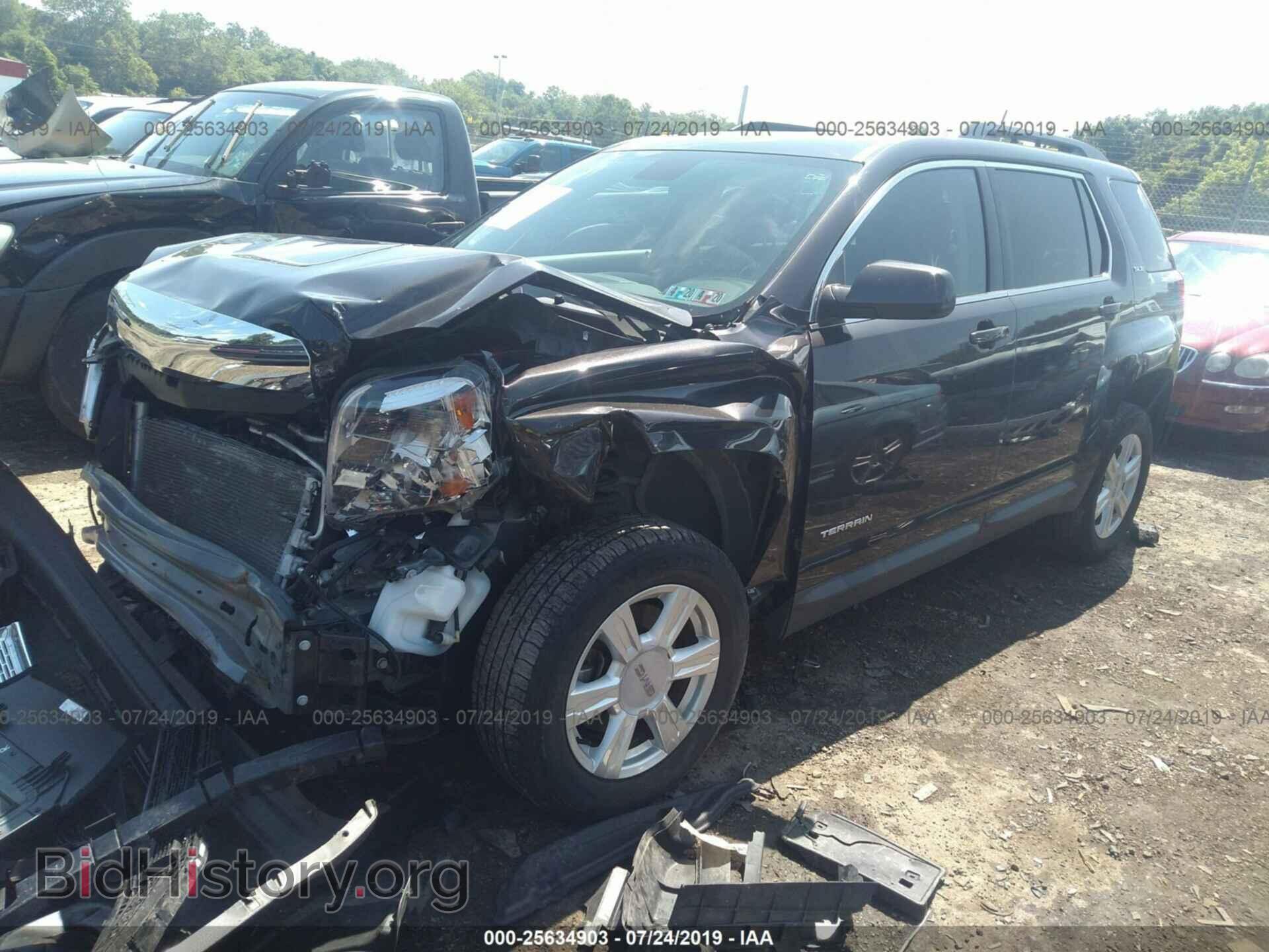 2014 GMC TERRAIN - VIN: 2GKFLWE37E6372395 - Фото 2