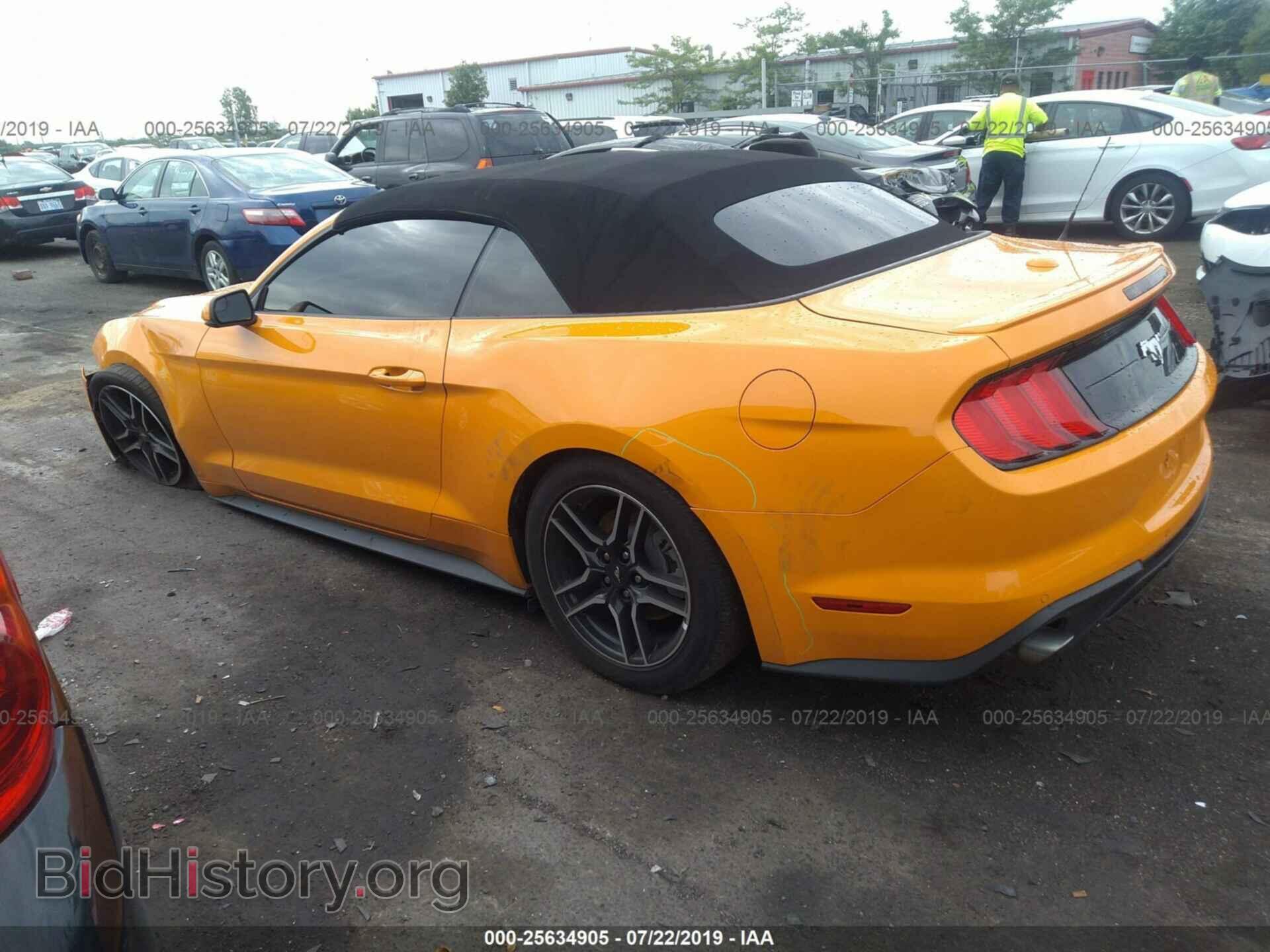 2018 FORD MUSTANG - VIN: 1FATP8UH5J5136304 - Фото 3