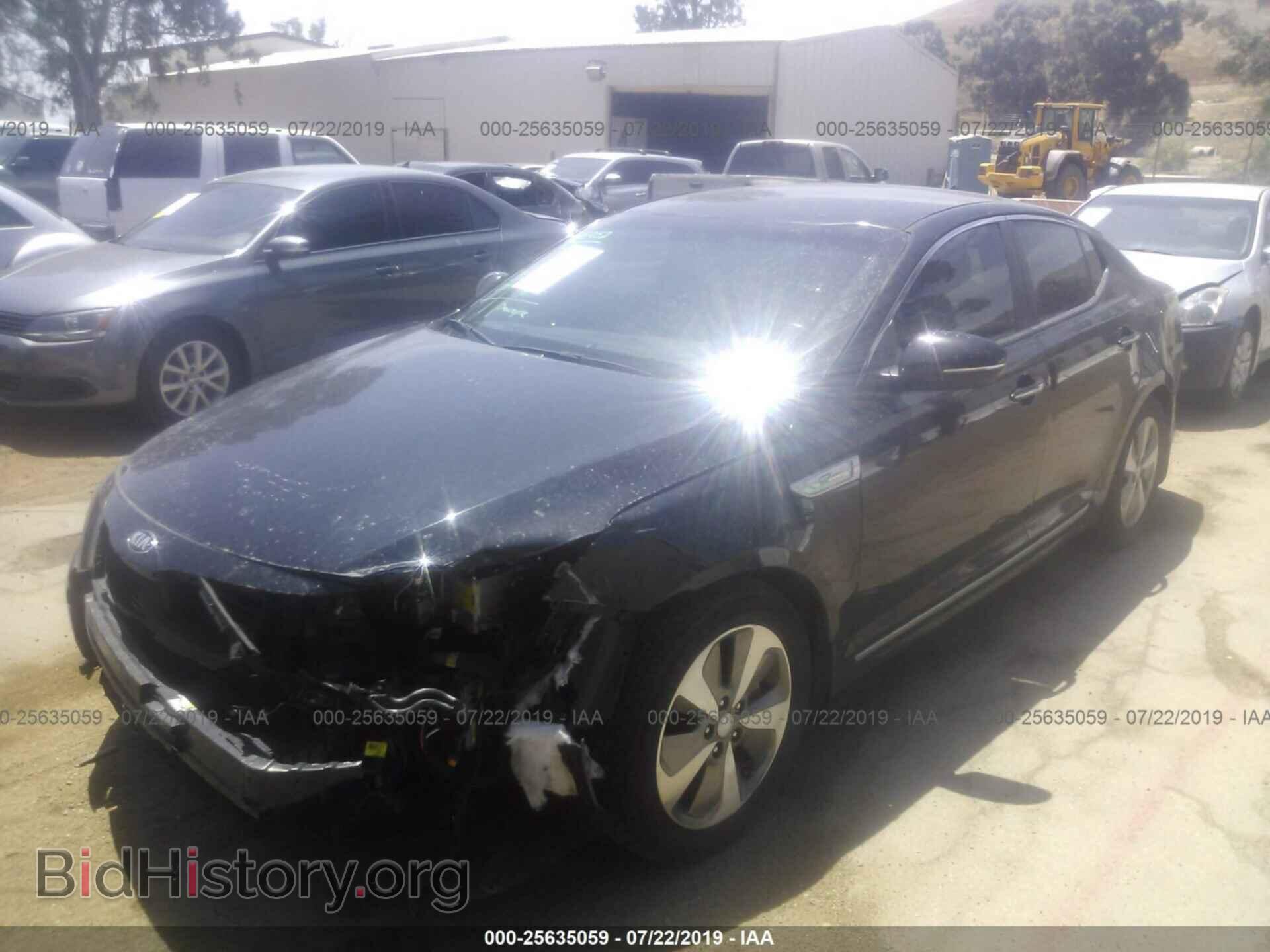 2014 KIA OPTIMA - VIN: KNAGN4AD0E5070159 - Фото 2