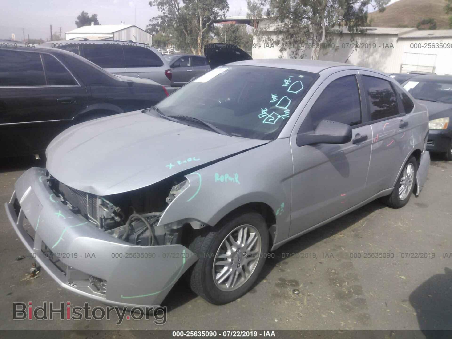 2009 FORD FOCUS - VIN: 1FAHP35N29W155380 - Фото 2