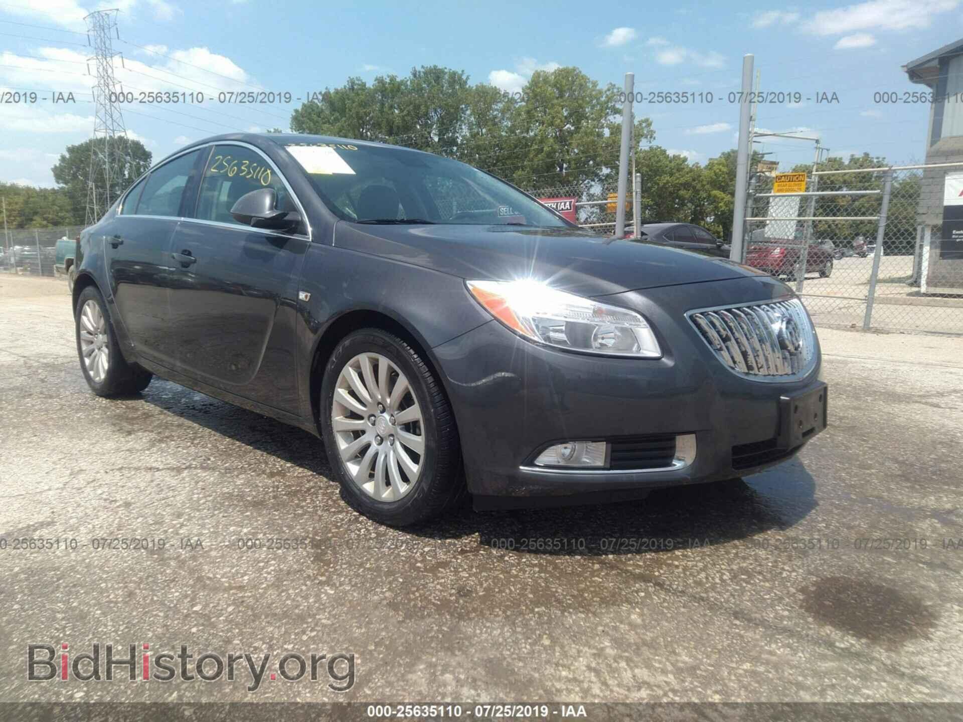 Фотография 2G4GW5EV3B9194011 - BUICK REGAL 2011