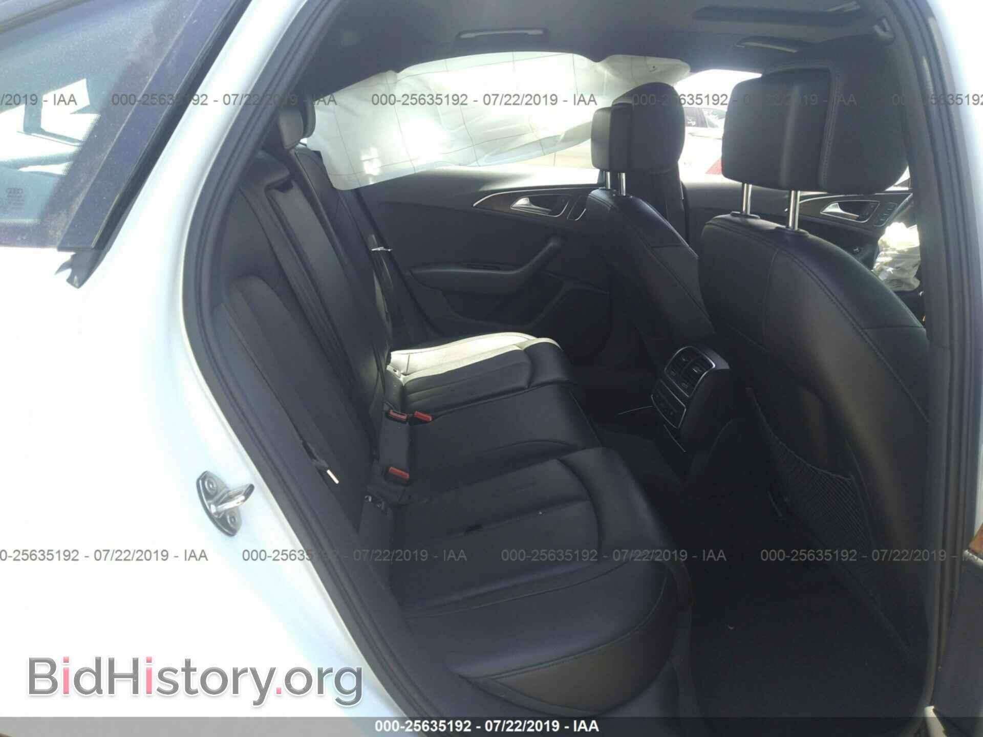 2016 AUDI A6 - VIN: WAUCFAFC3GN077491 - Фото 8