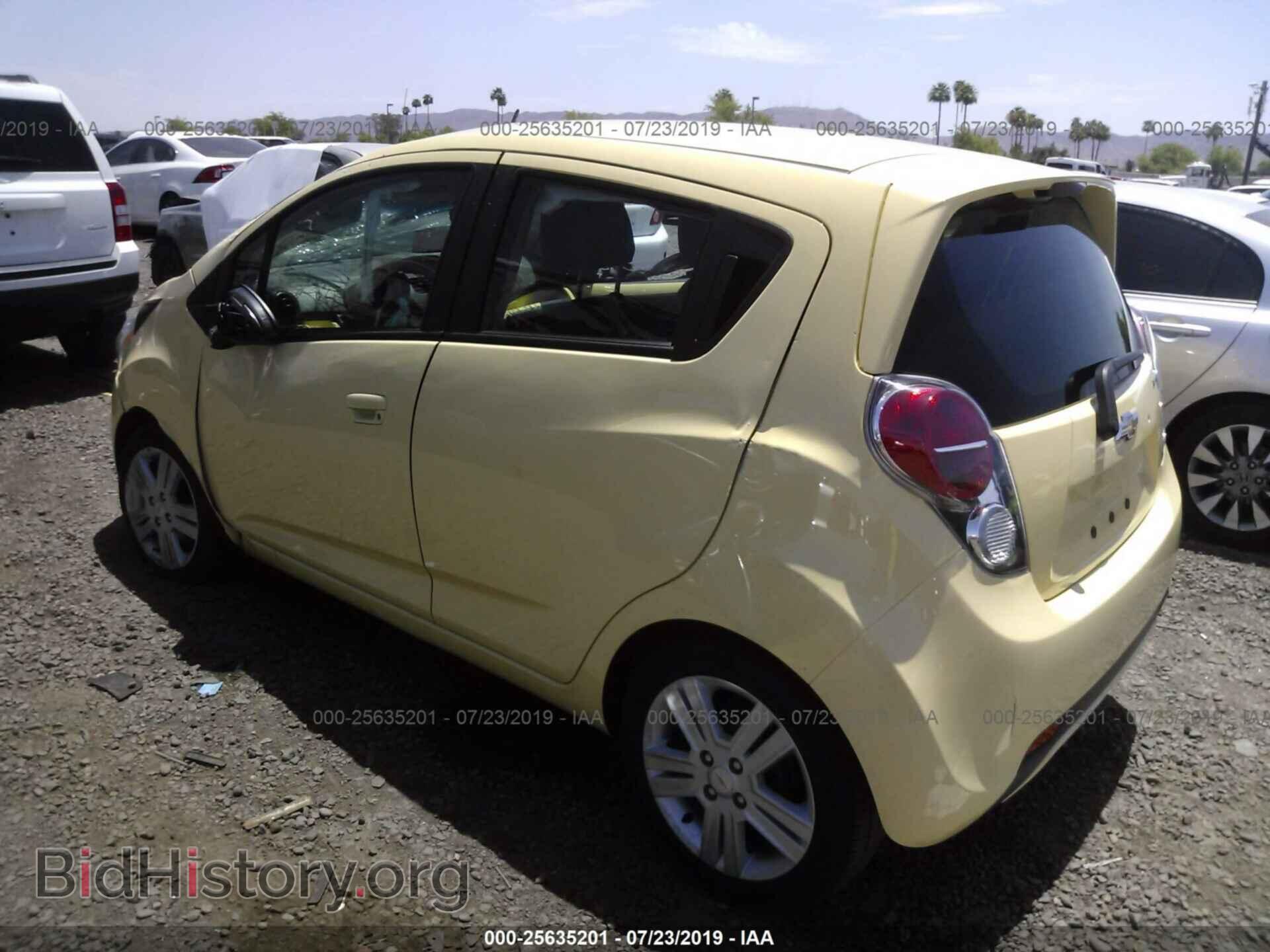 2014 CHEVROLET SPARK - VIN: KL8CB6S9XEC549550 - Фото 3