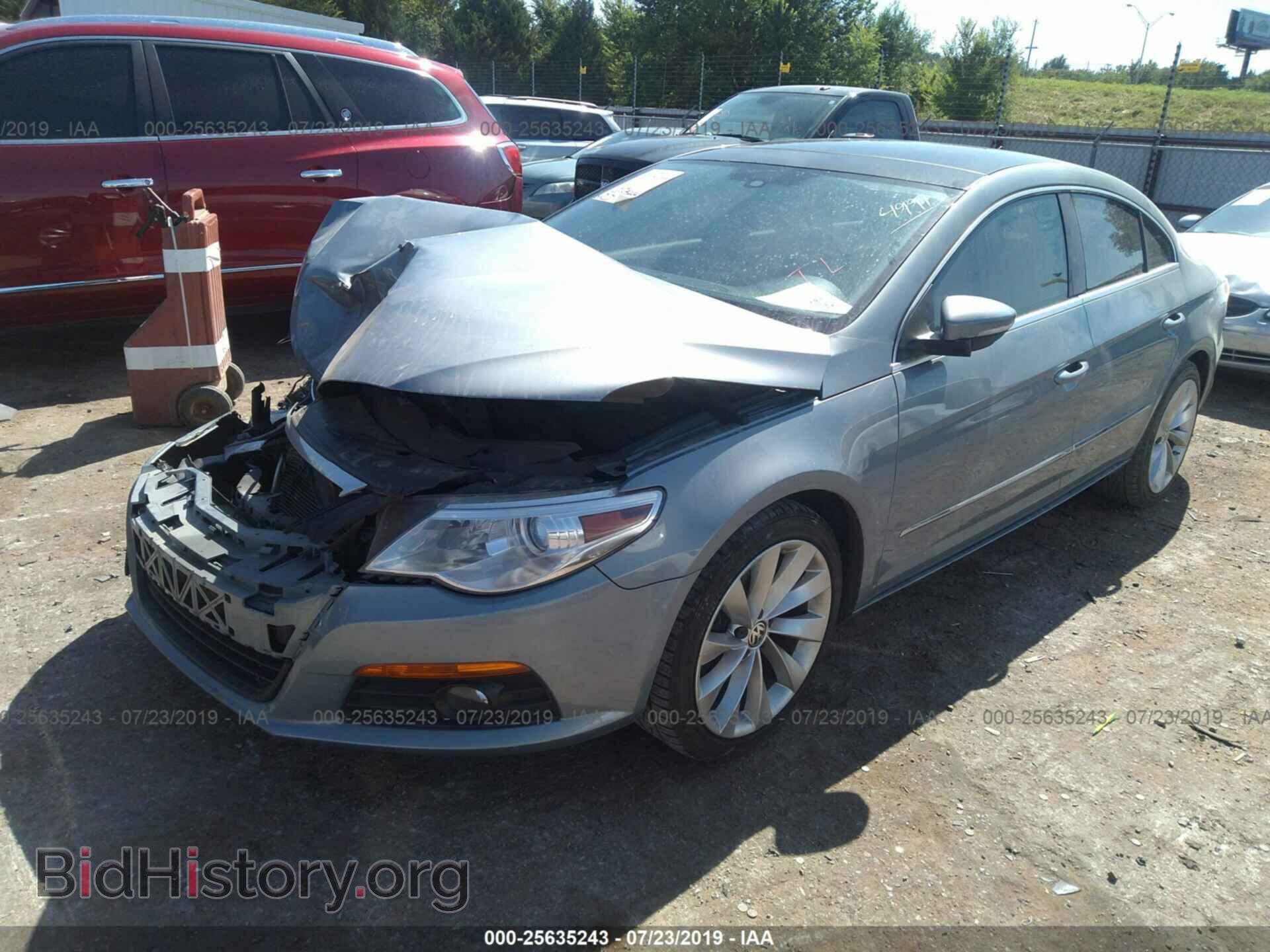 2012 VOLKSWAGEN CC - VIN: WVWHN7AN1CE544991 - Фото 2