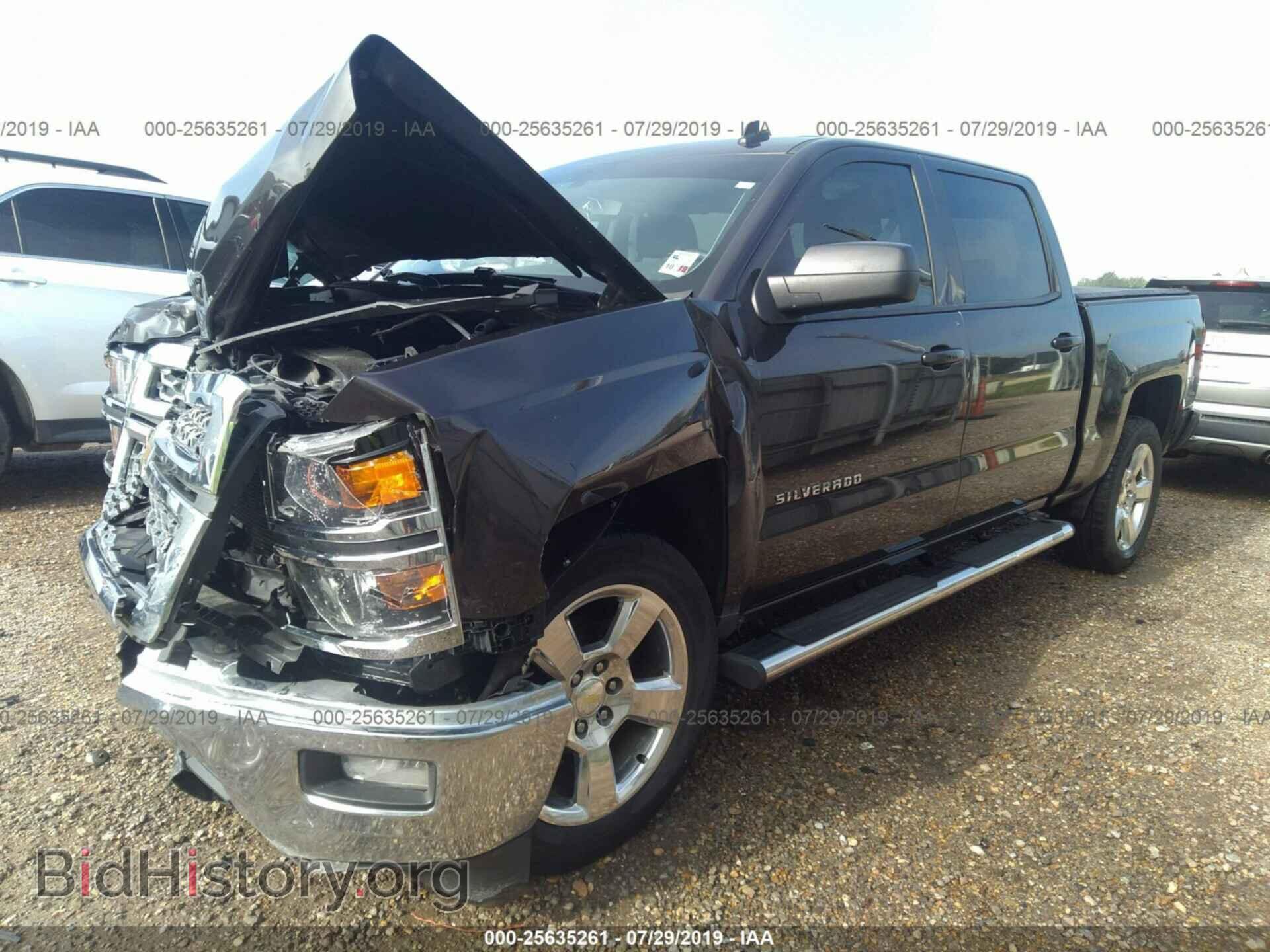 2014 CHEVROLET SILVERADO - VIN: 3GCPCREC2EG558092 - Фото 2