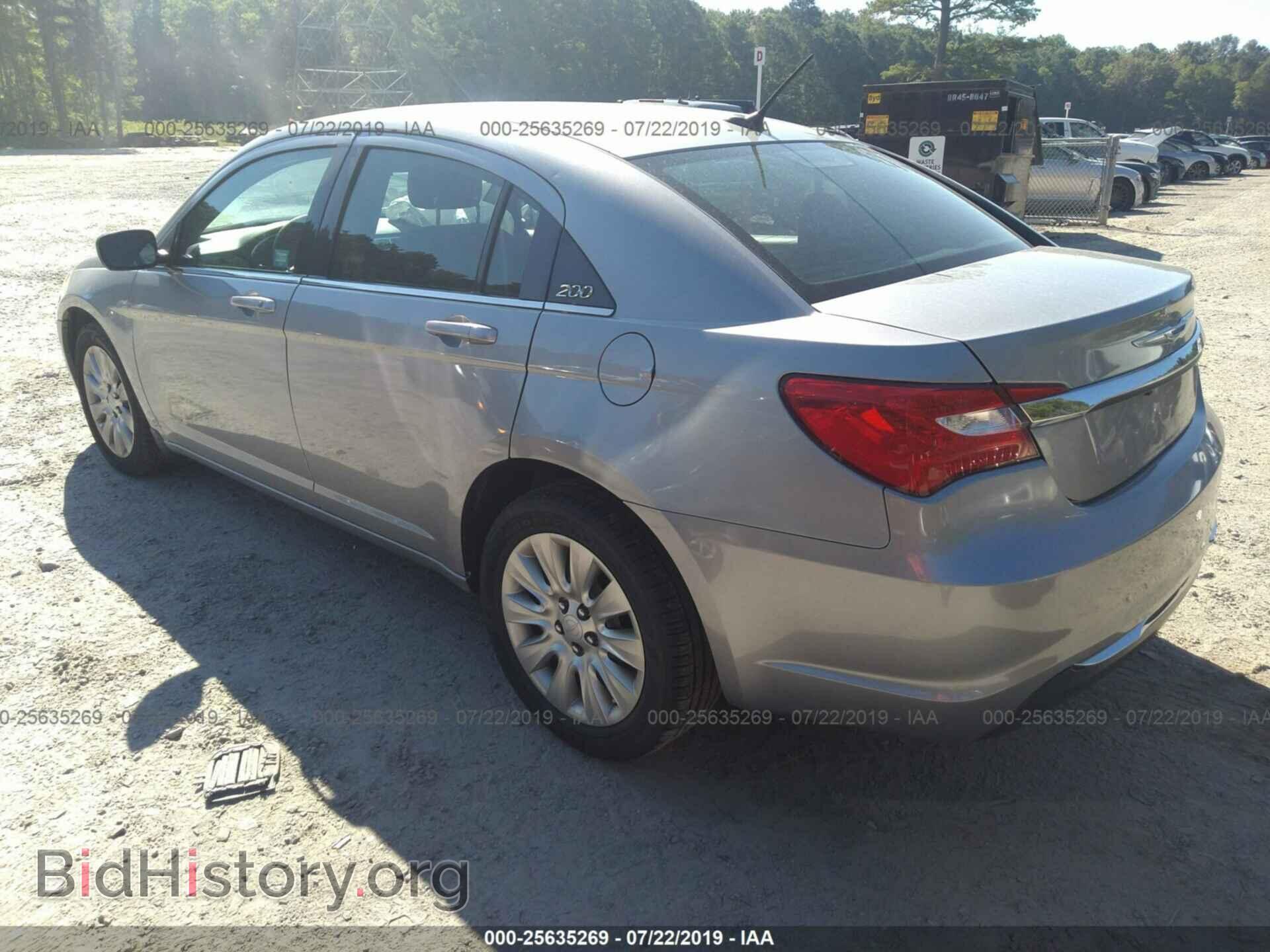 2014 CHRYSLER 200 - VIN: 1C3CCBAB6EN206681 - Фото 3