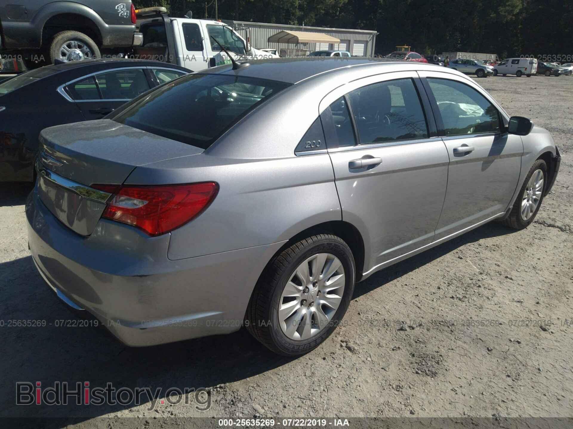 2014 CHRYSLER 200 - VIN: 1C3CCBAB6EN206681 - Фото 4