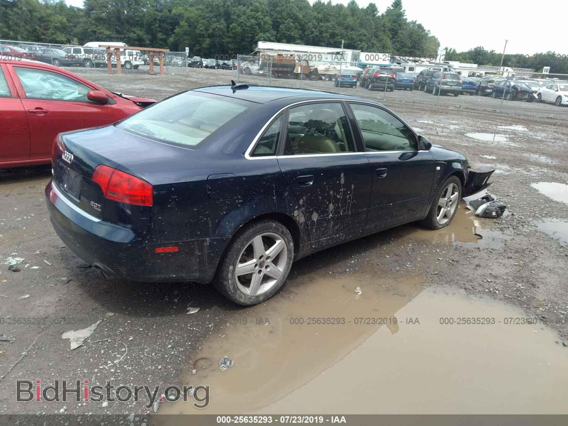 2005 AUDI A4 - VIN: WAUDF68E35A497370 - Фото 4