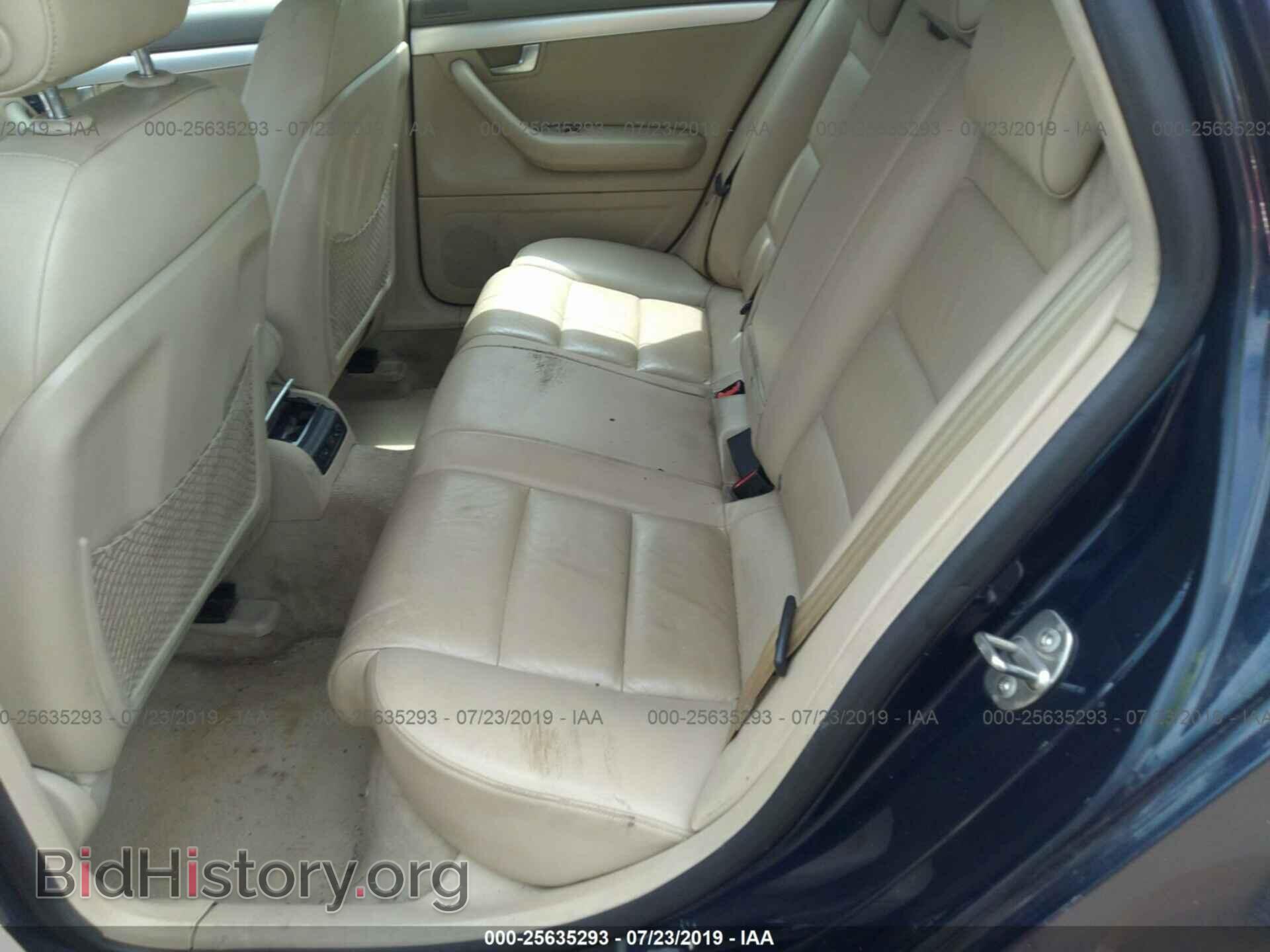 2005 AUDI A4 - VIN: WAUDF68E35A497370 - Фото 8