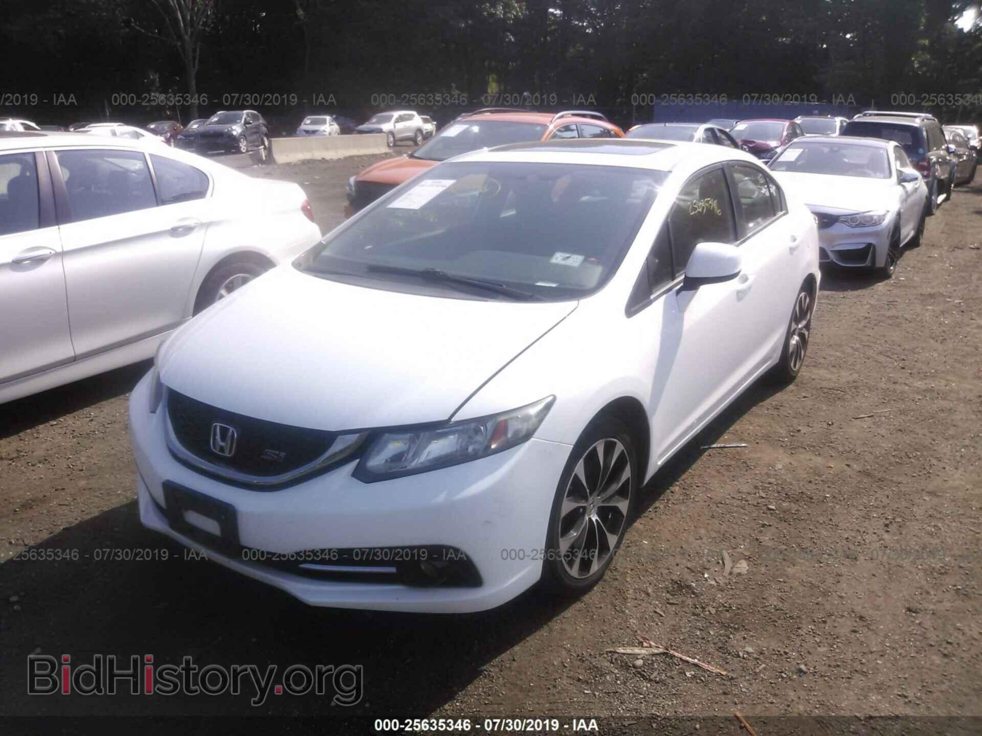 2013 HONDA CIVIC - VIN: 2HGFB6E56DH706680 - Photo 2