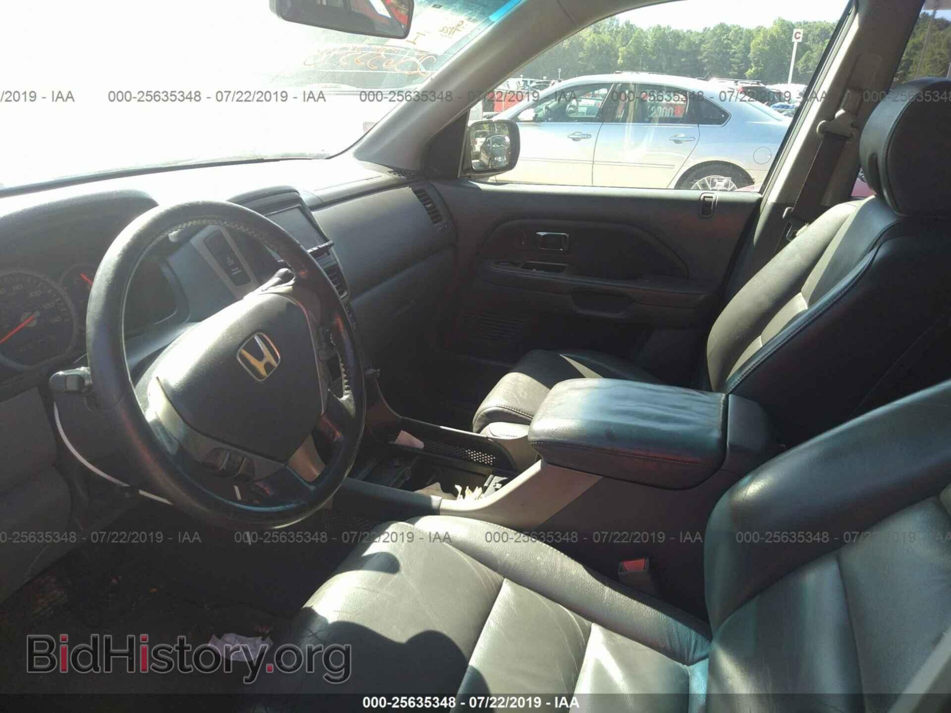 2006 HONDA PILOT - VIN: 2HKYF18596H541230 - Фото 5