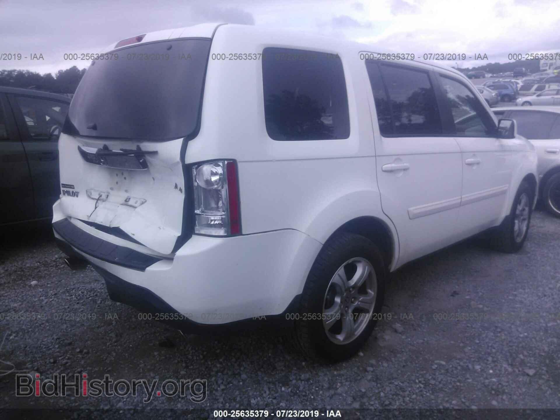 2014 HONDA PILOT - VIN: 5FNYF3H71EB006516 - Фото 4