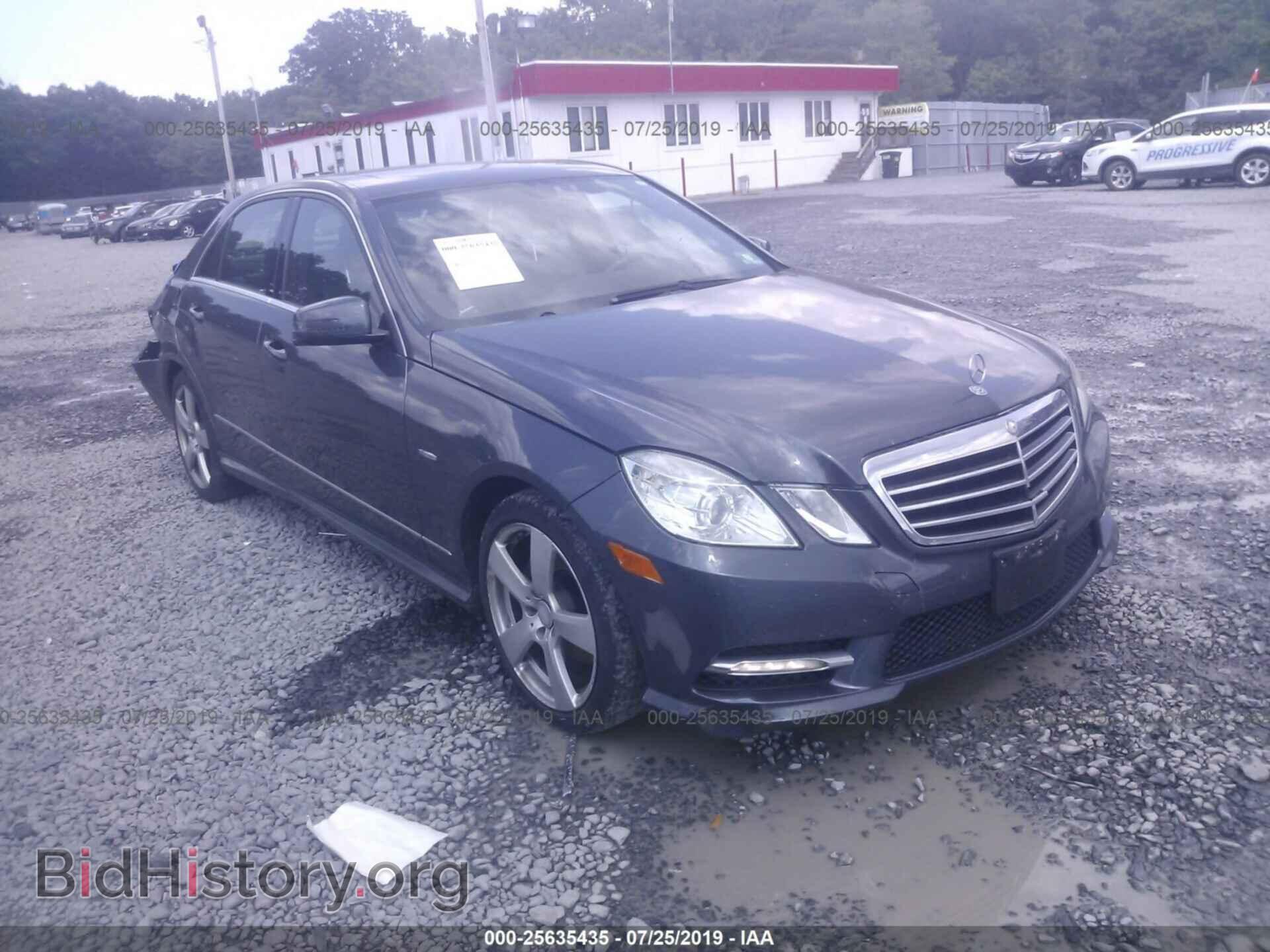 Photo WDDHF8JB2CA567458 - MERCEDES-BENZ E 2012