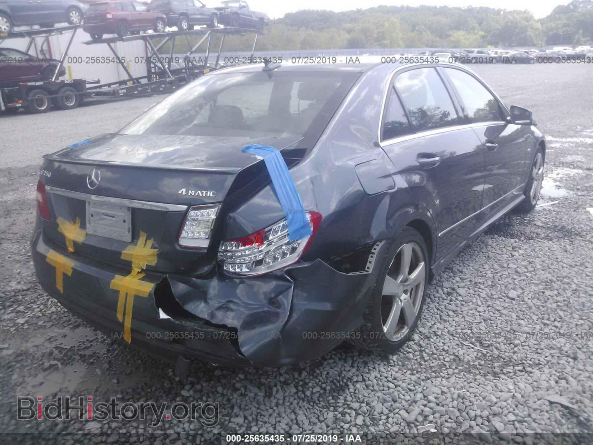 2012 MERCEDES-BENZ E - VIN: WDDHF8JB2CA567458 - Photo 4