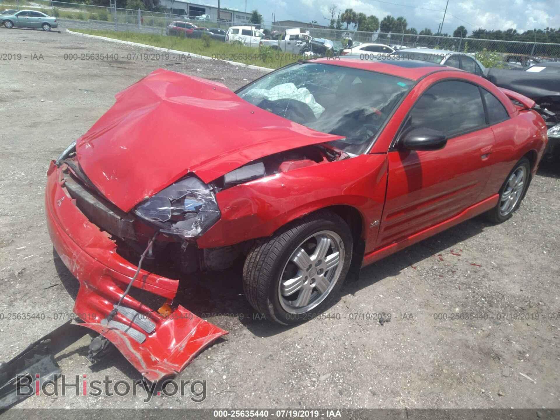 2000 MITSUBISHI ECLIPSE - VIN: 4A3AC54L7YE064030 - Фото 2
