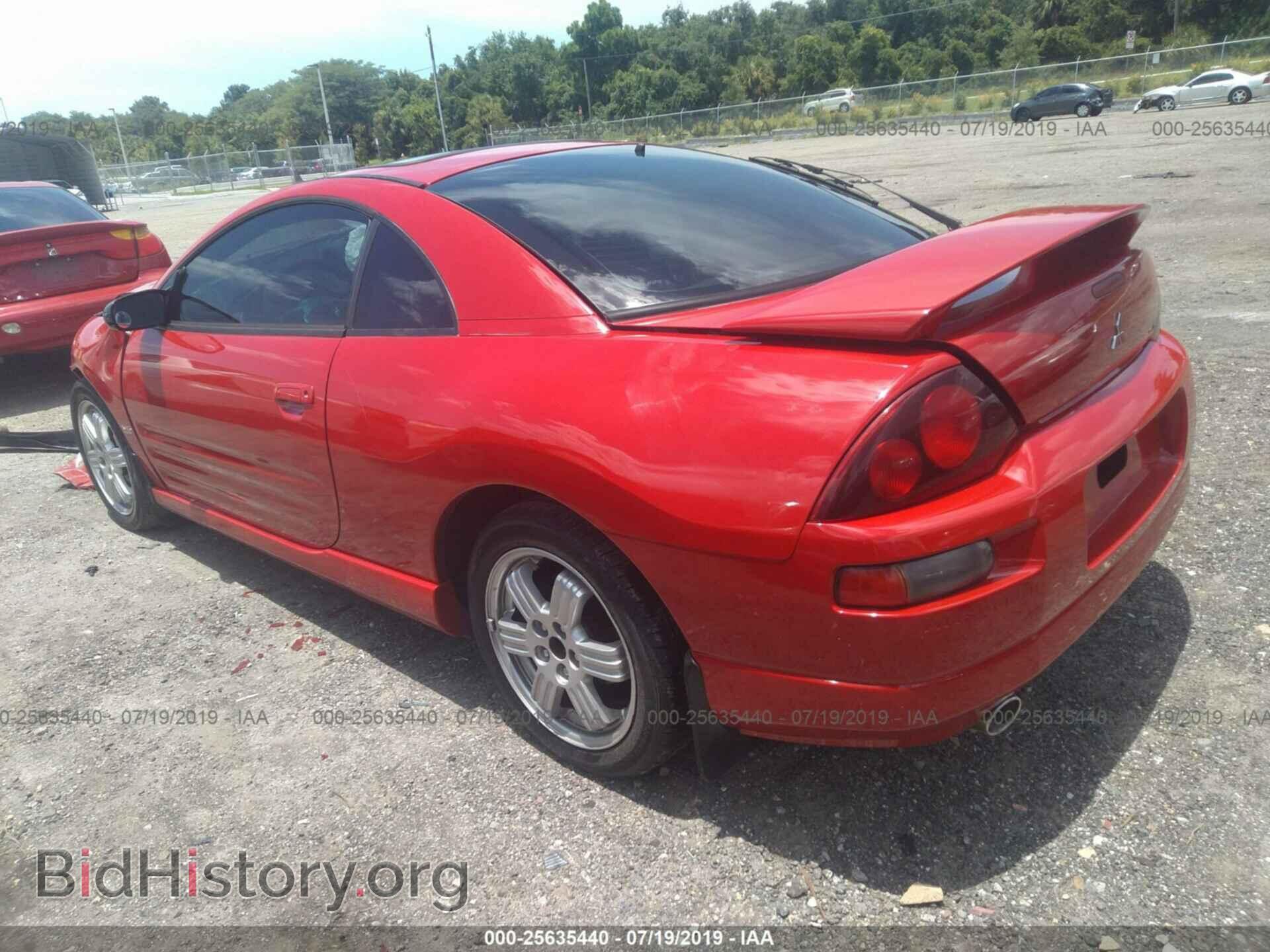 2000 MITSUBISHI ECLIPSE - VIN: 4A3AC54L7YE064030 - Фото 3