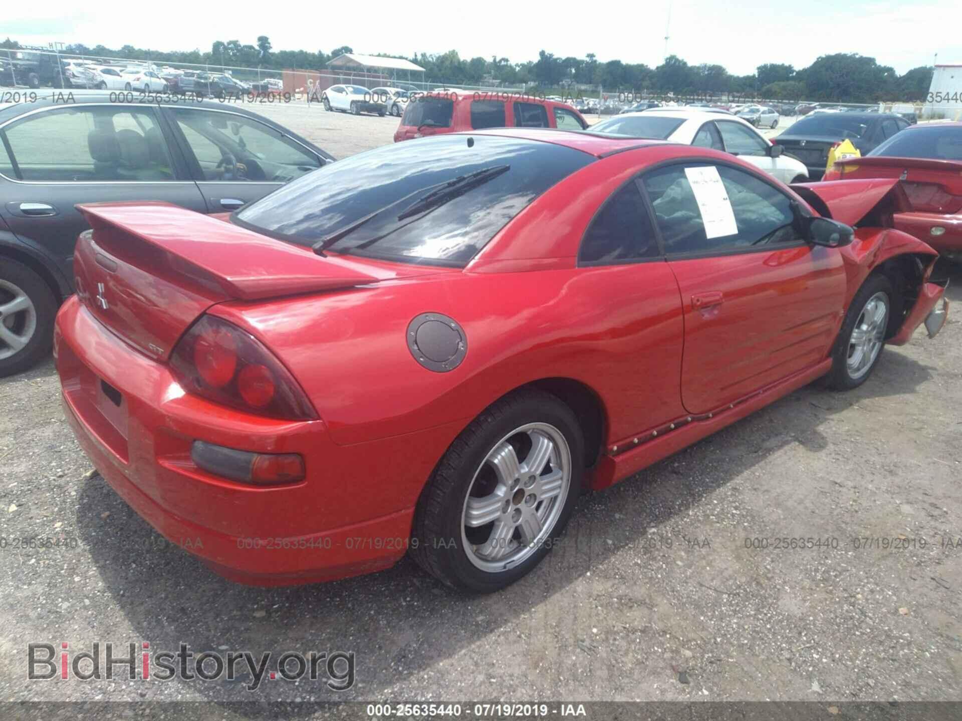 2000 MITSUBISHI ECLIPSE - VIN: 4A3AC54L7YE064030 - Фото 4