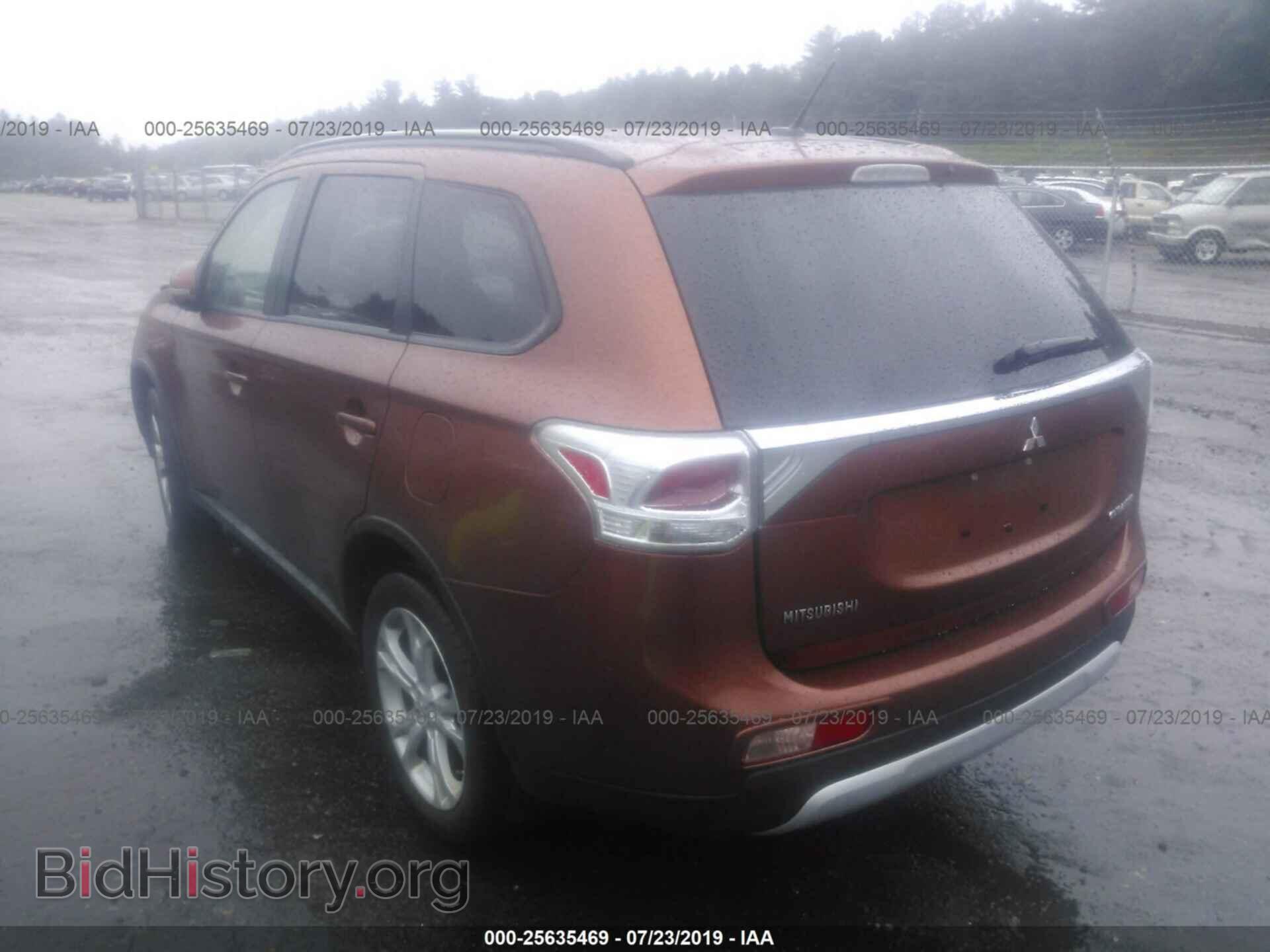 2015 MITSUBISHI OUTLANDER - VIN: JA4AZ3A32FZ014078 - Фото 3