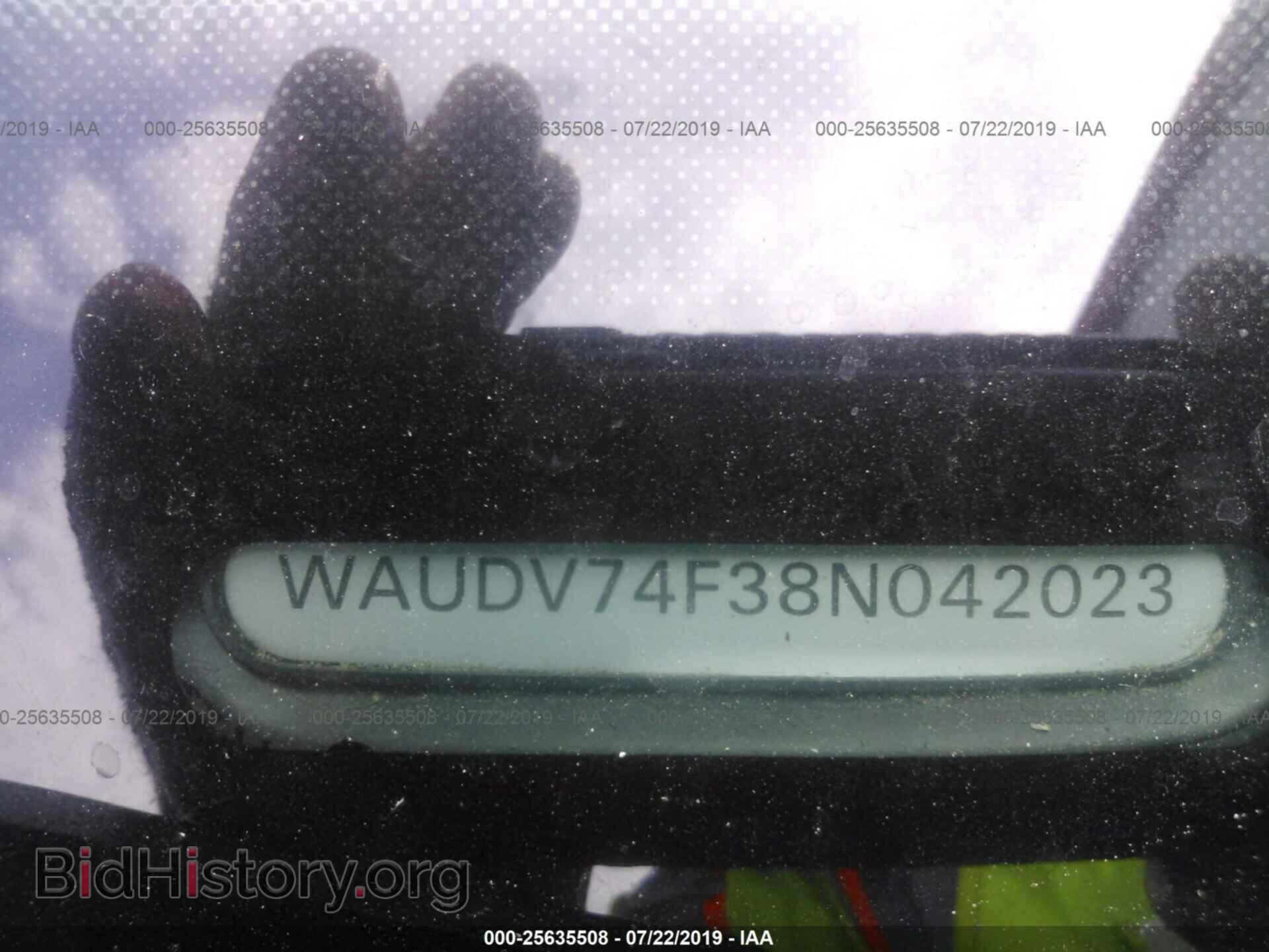 2008 AUDI A6 - VIN: WAUDV74F38N042023 - Фото 9