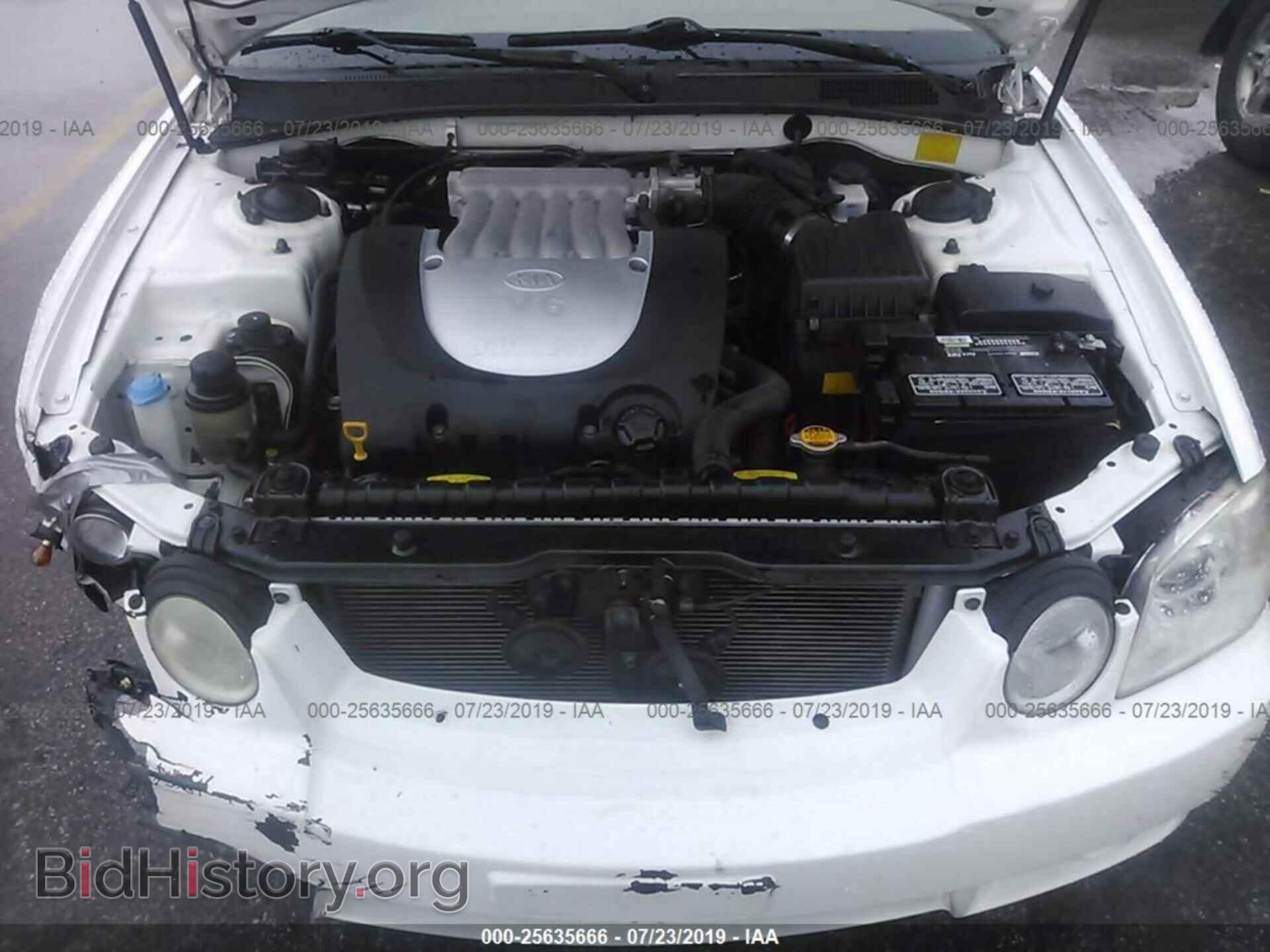 2005 KIA OPTIMA - VIN: KNAGD128X55435157 - Фото 10