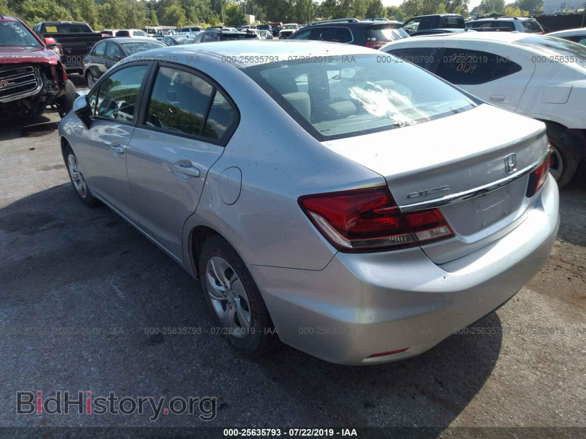 2013 HONDA CIVIC - VIN: 19XFB2E5XDE078416 - Фото 3