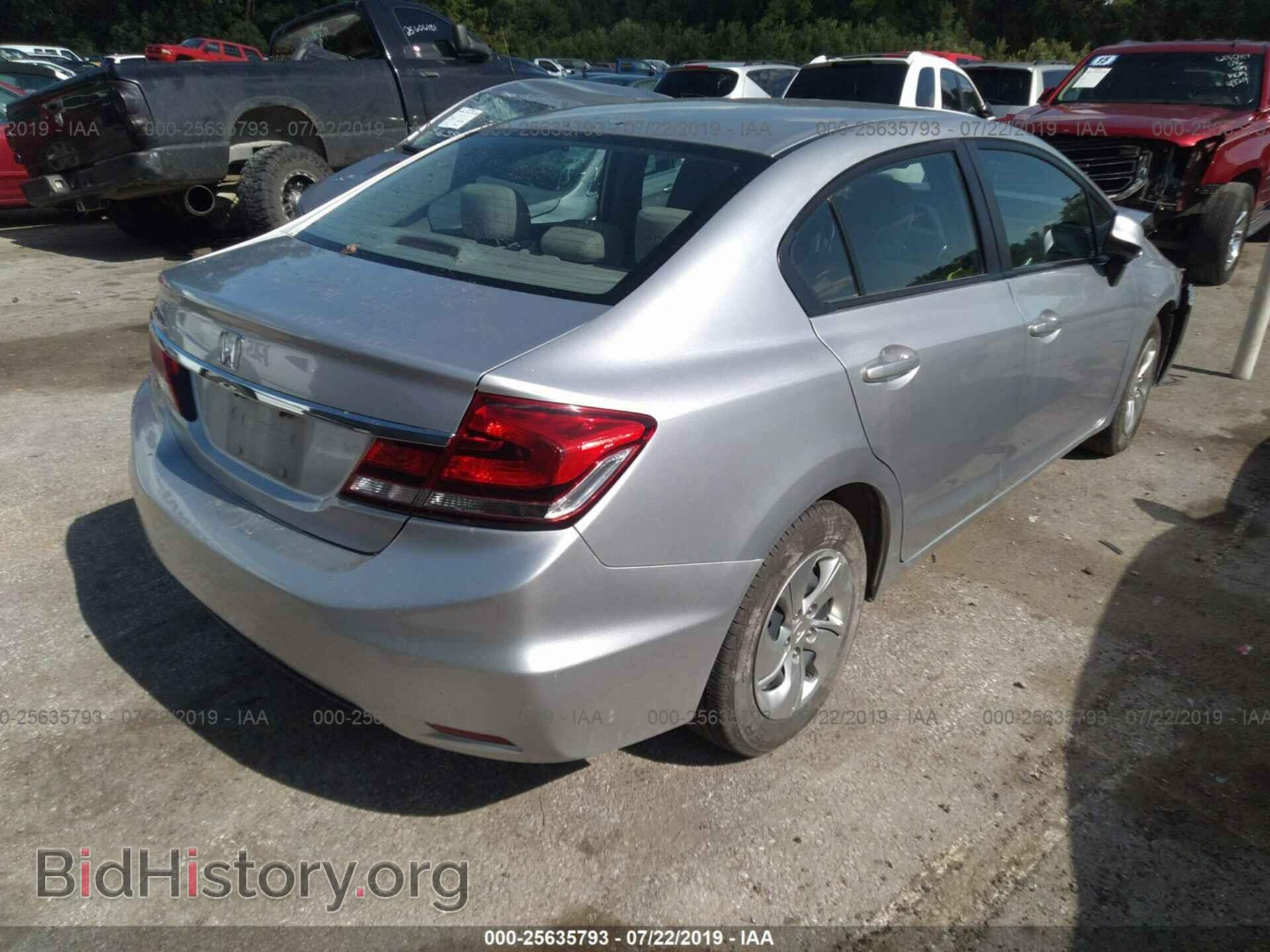 2013 HONDA CIVIC - VIN: 19XFB2E5XDE078416 - Фото 4