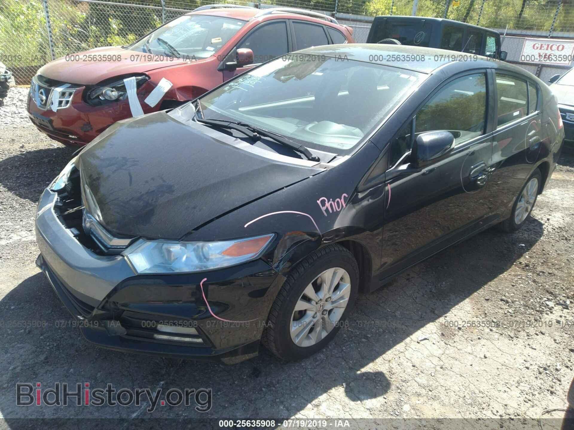 2012 HONDA INSIGHT - VIN: JHMZE2H76CS002848 - Фото 2