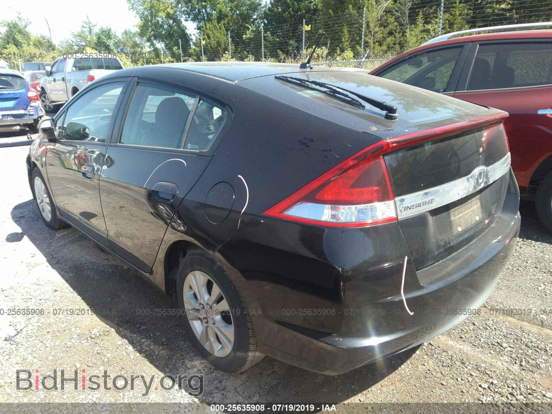 2012 HONDA INSIGHT - VIN: JHMZE2H76CS002848 - Фото 3