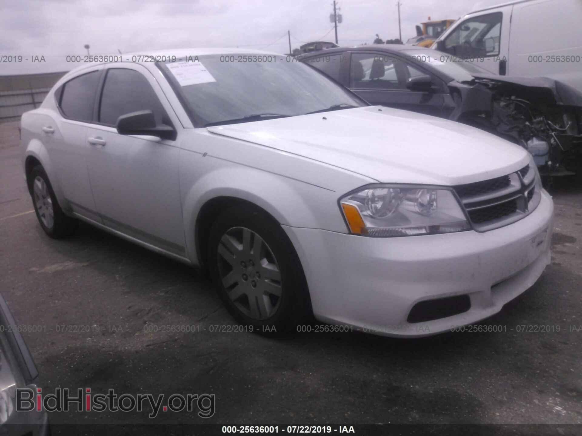 Photo 1C3CDZAB7DN653394 - DODGE AVENGER 2013