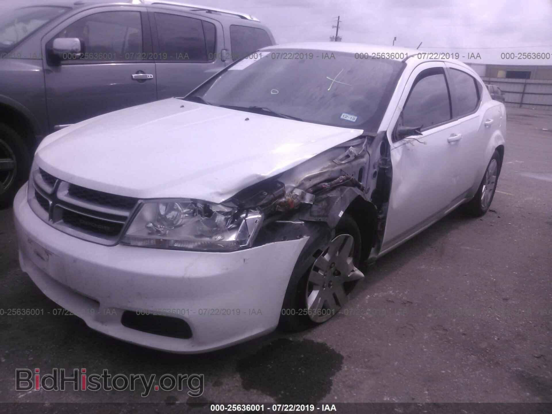2013 DODGE AVENGER - VIN: 1C3CDZAB7DN653394 - Фото 2
