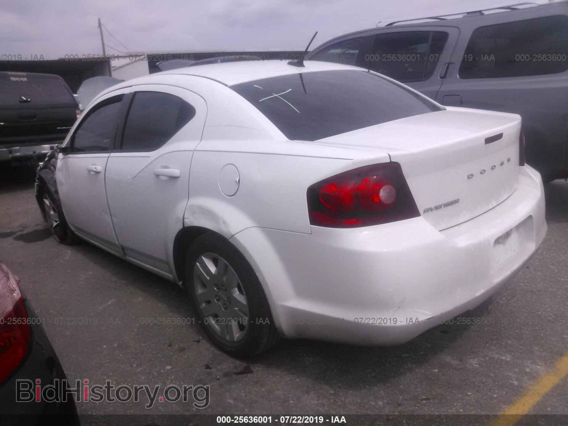 2013 DODGE AVENGER - VIN: 1C3CDZAB7DN653394 - Фото 3