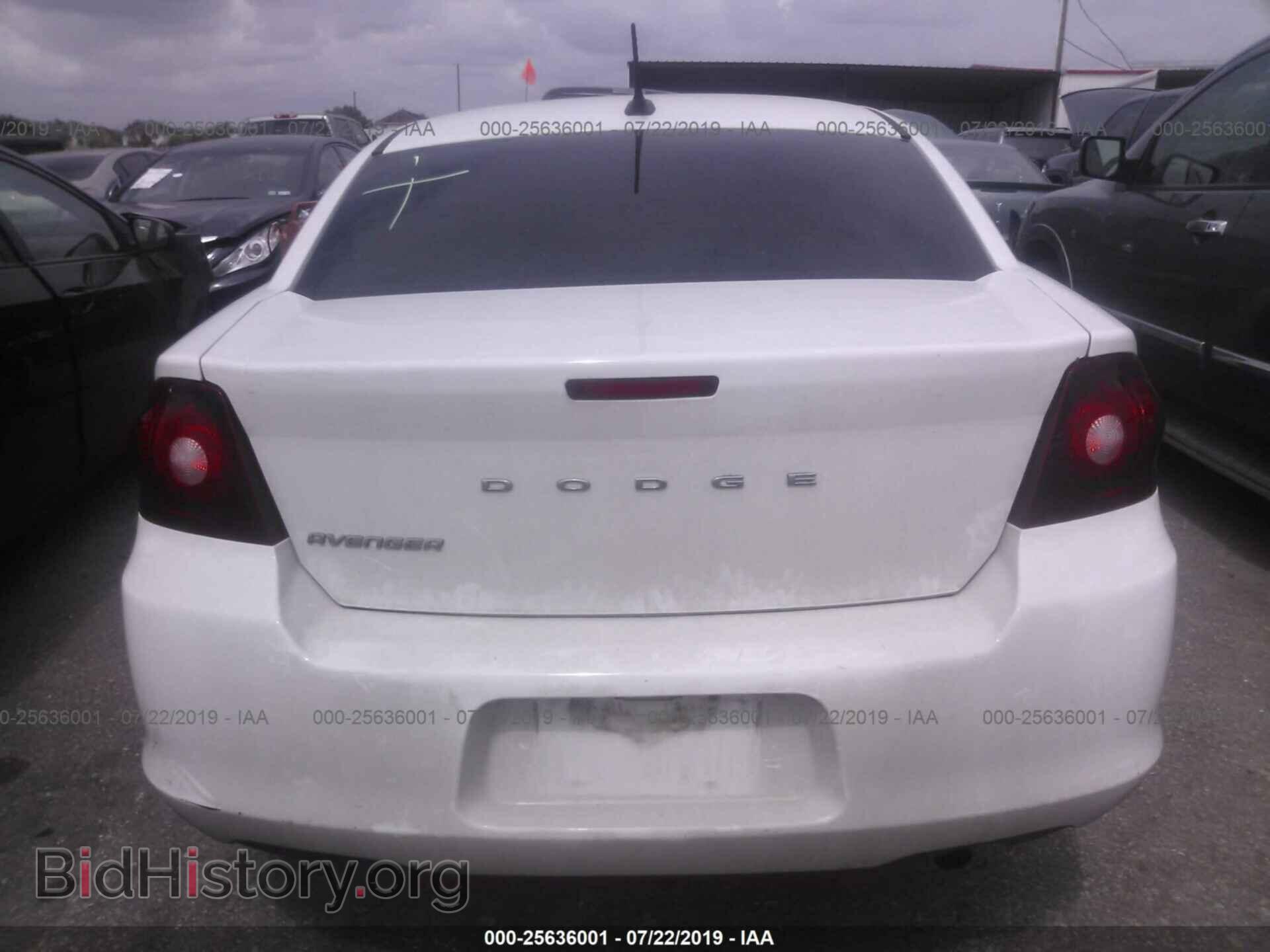 2013 DODGE AVENGER - VIN: 1C3CDZAB7DN653394 - Фото 6