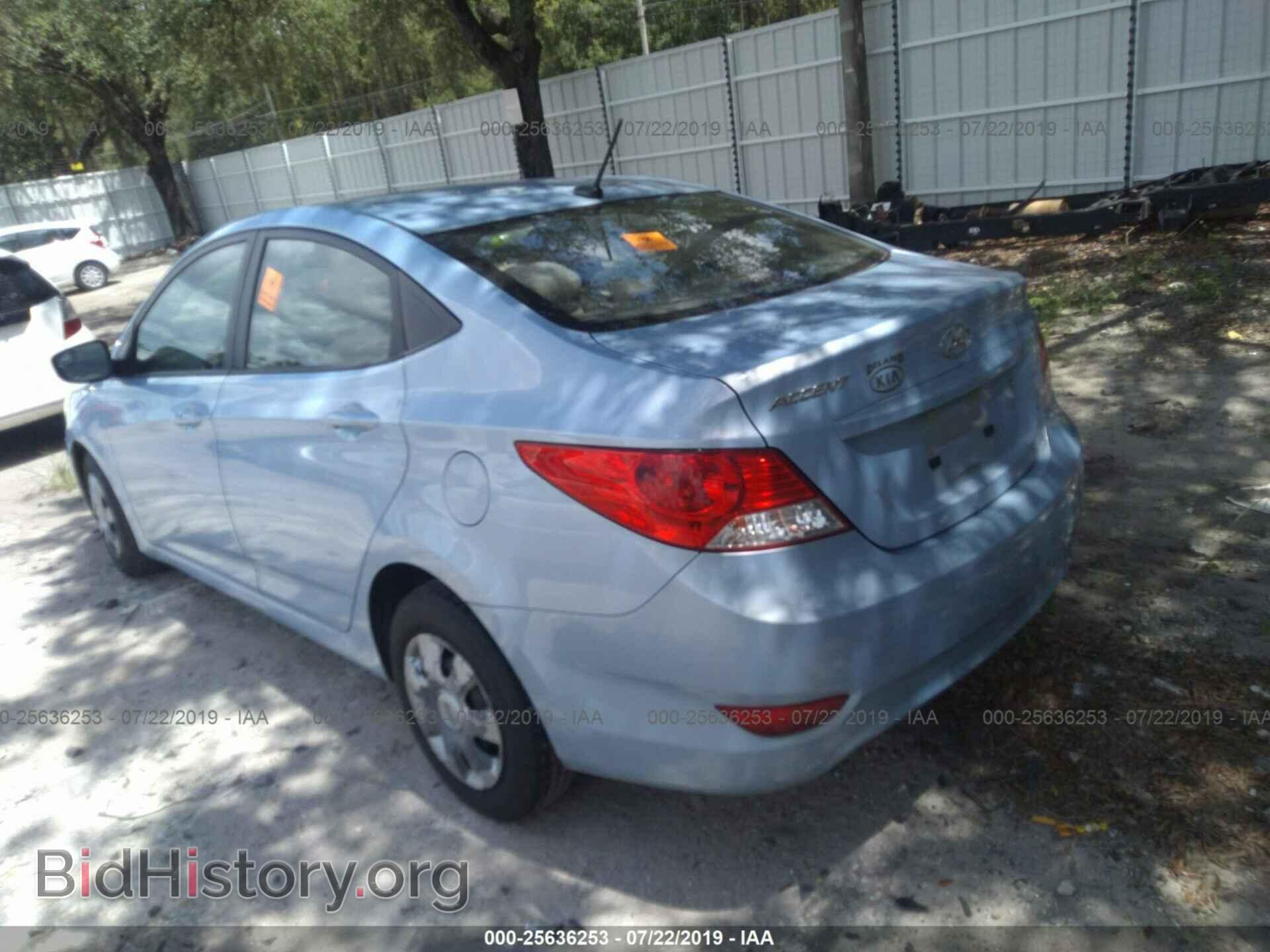 2014 HYUNDAI ACCENT - VIN: KMHCT4AE4EU670619 - Фото 3