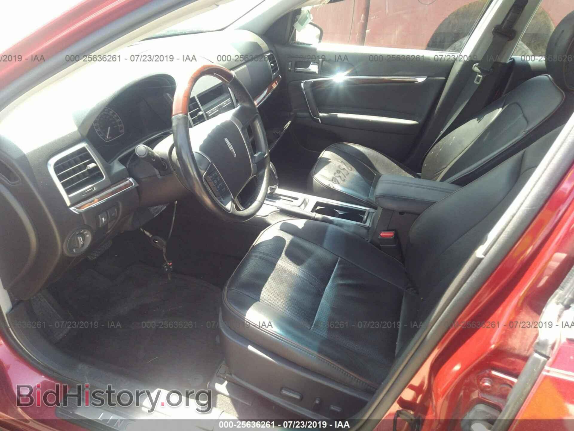 2012 LINCOLN MKZ - VIN: 3LNDL2L3XCR831791 - Фото 5